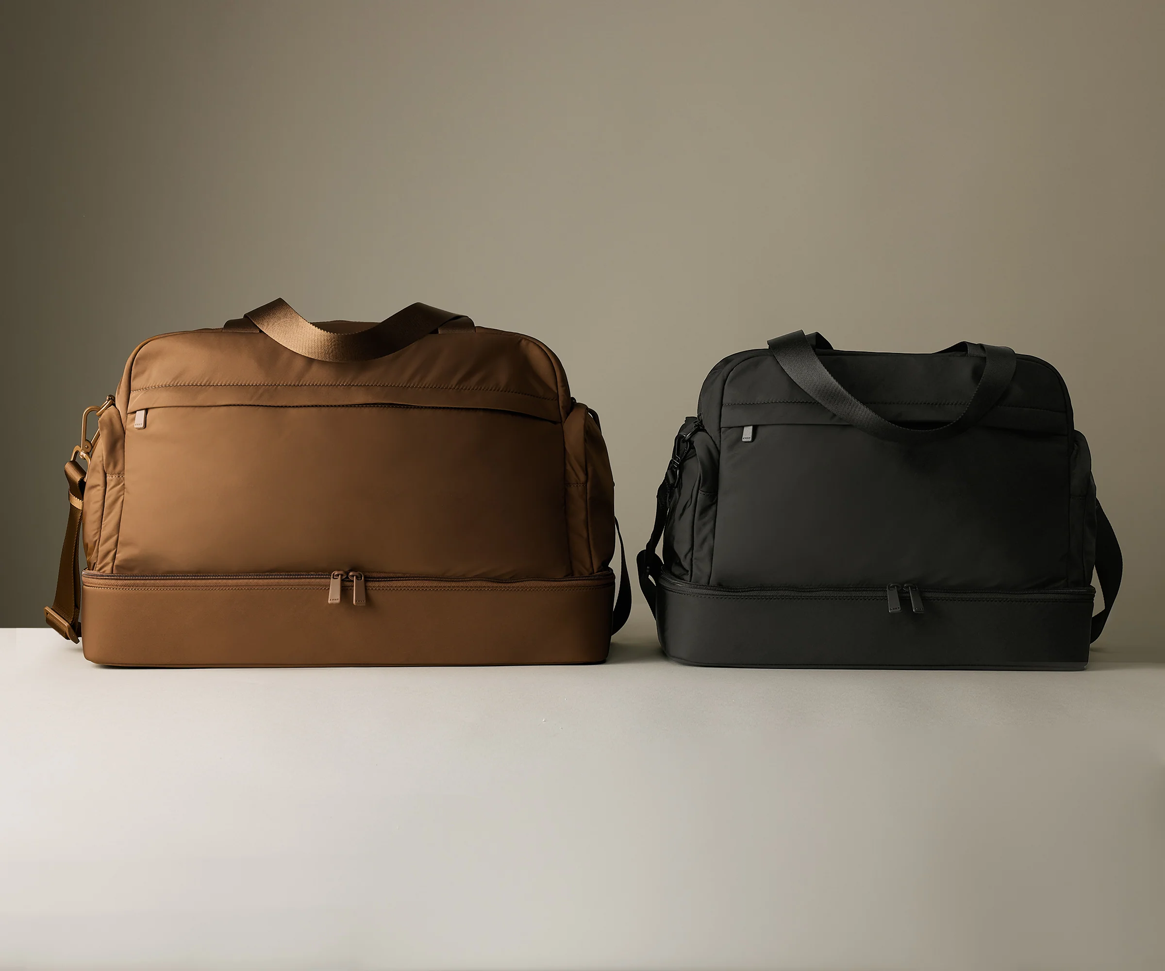 Featherlight Overnight Bag in Jet Black
