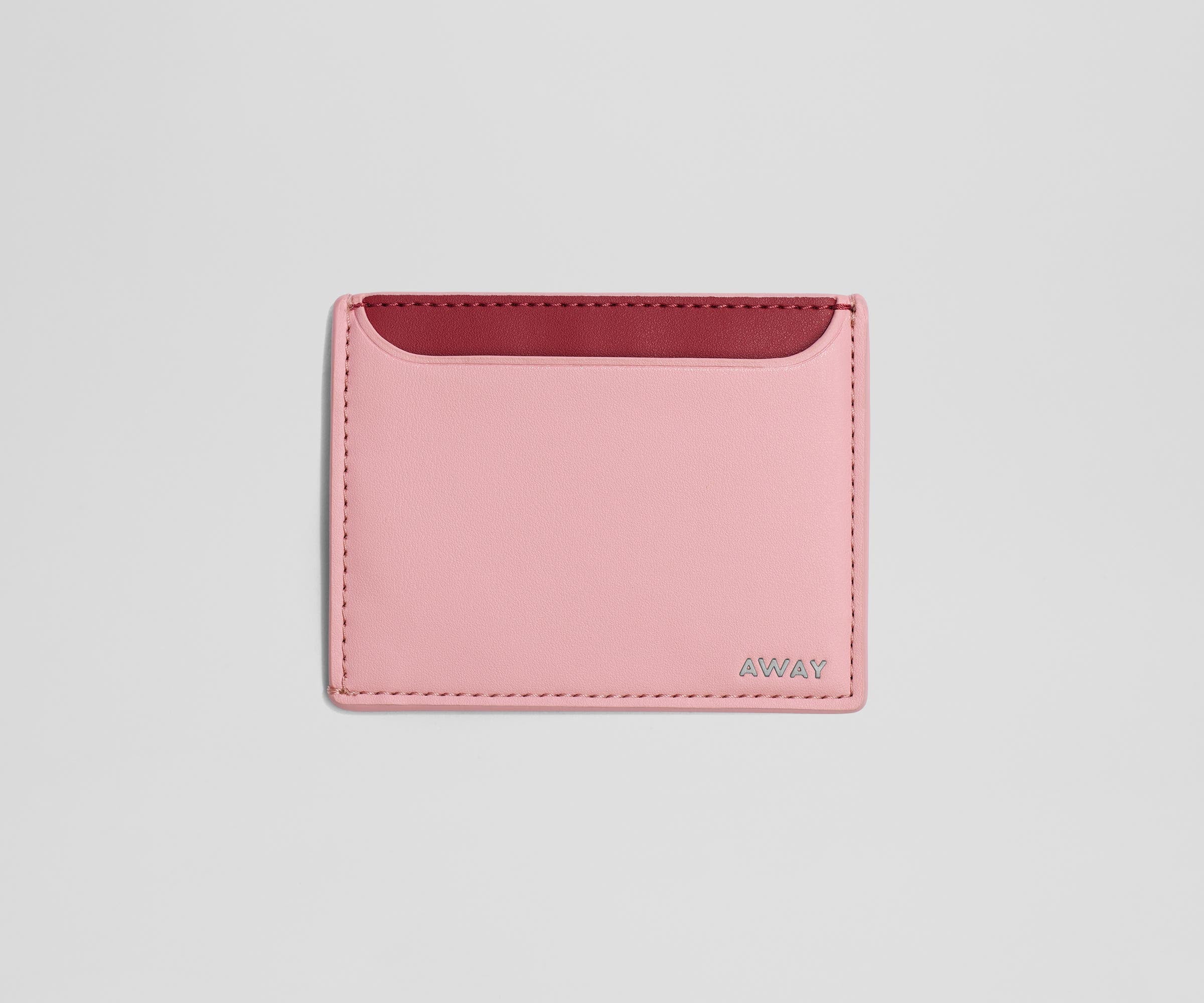 Front product view of the Card Case in Jet Black