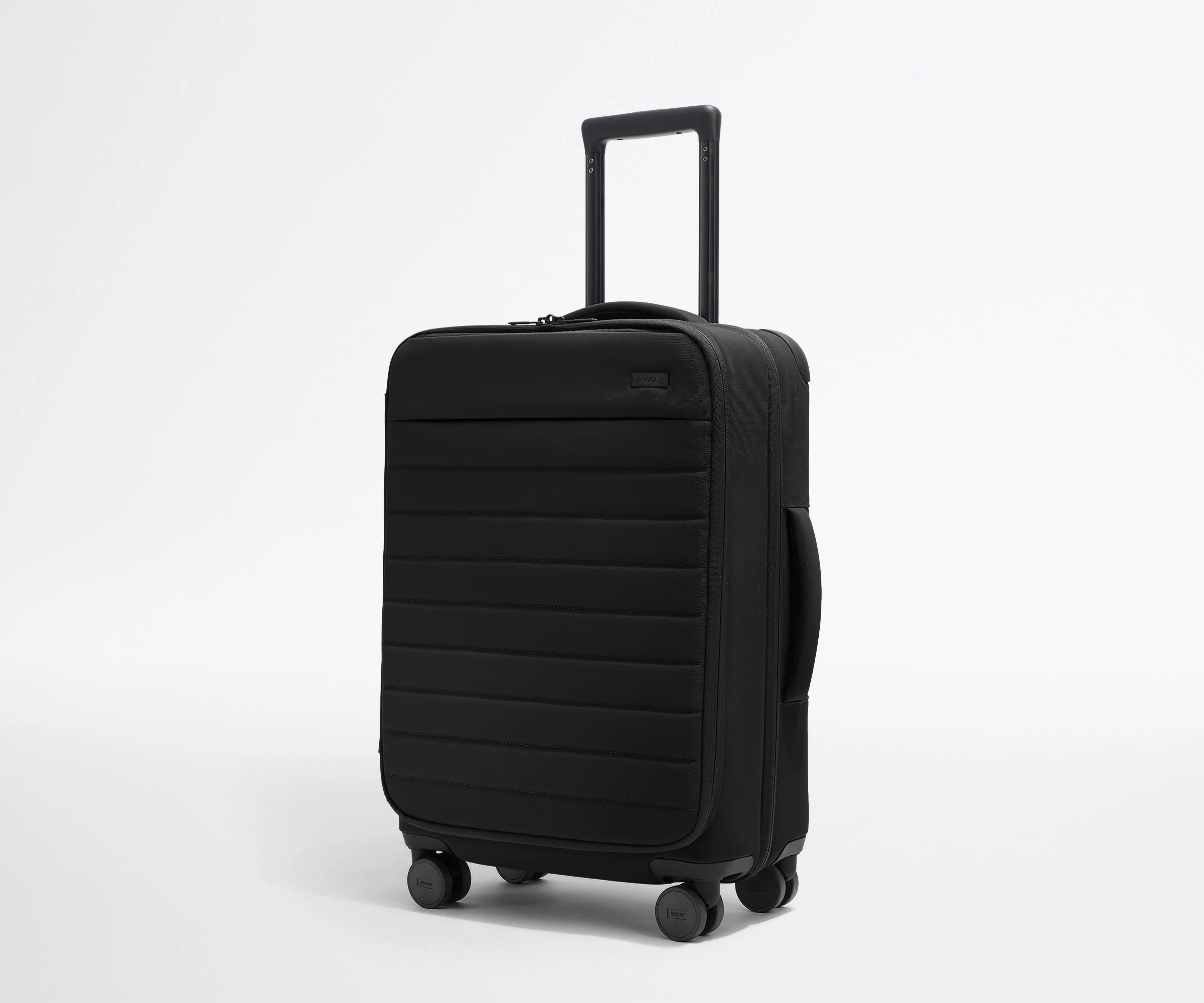 Angled view of the Softside Bigger Carry-On