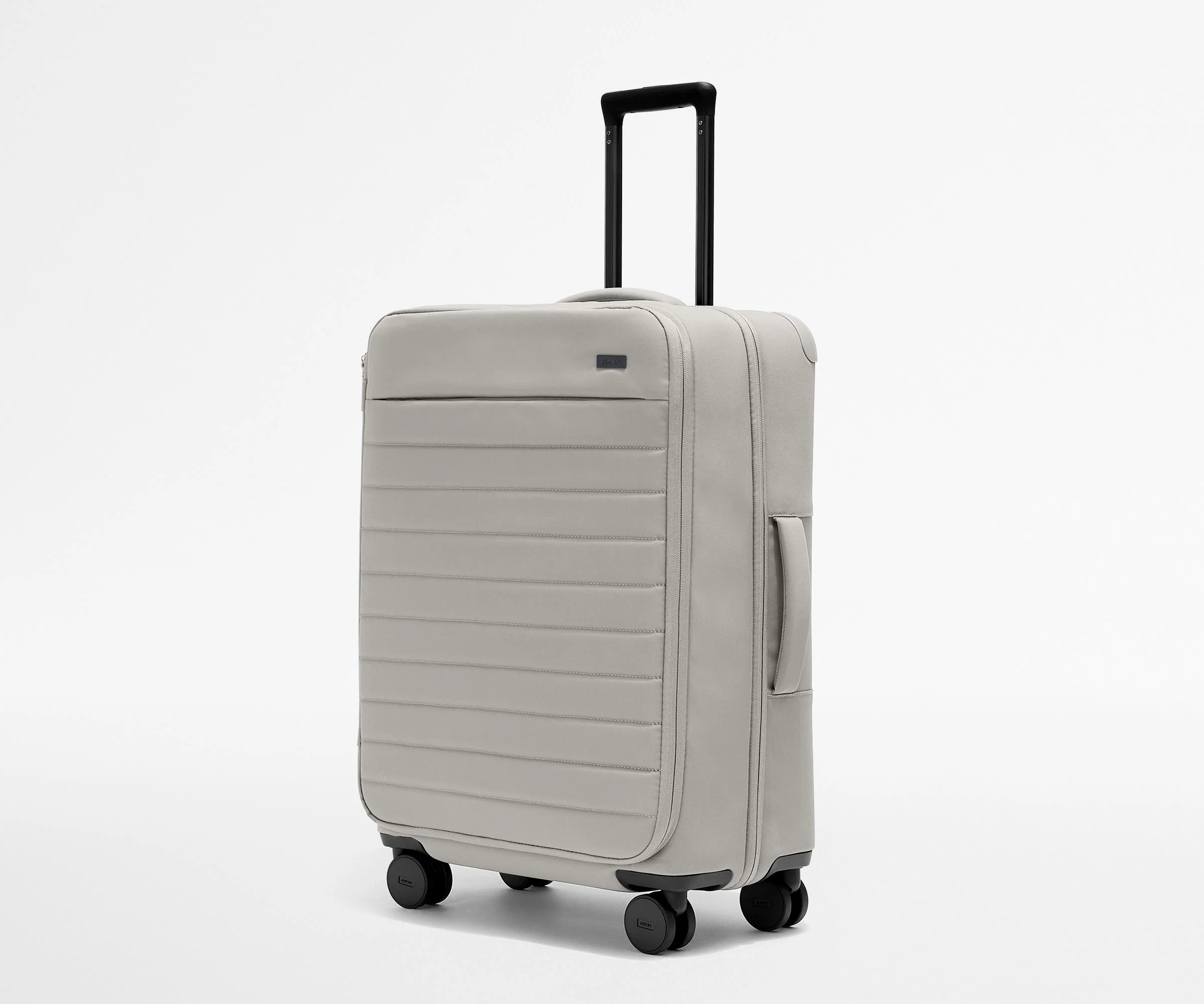 Angled view of the Softside Medium suitcase