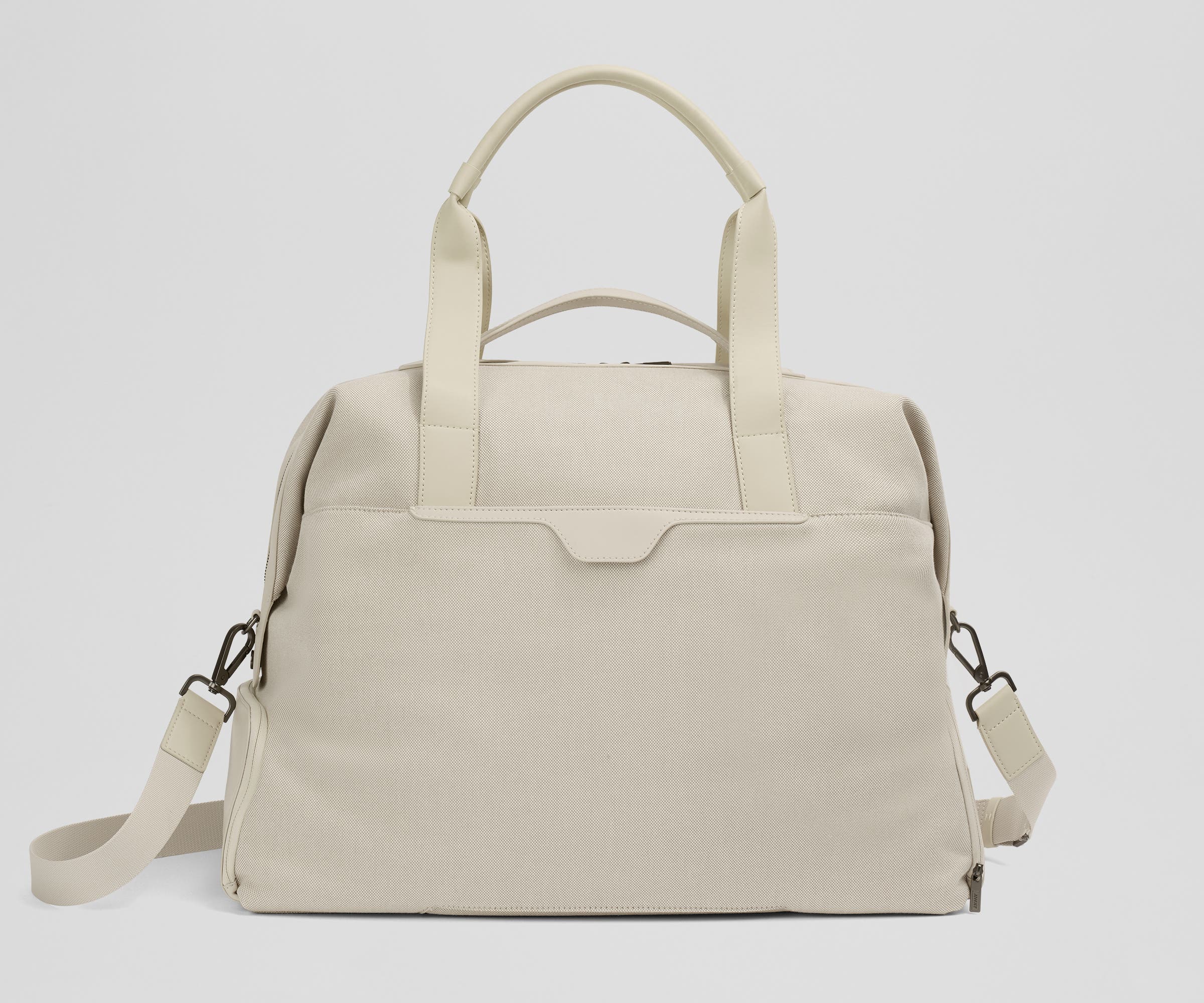 Trolley sleeve on the back of the Transit Canvas Weekender
