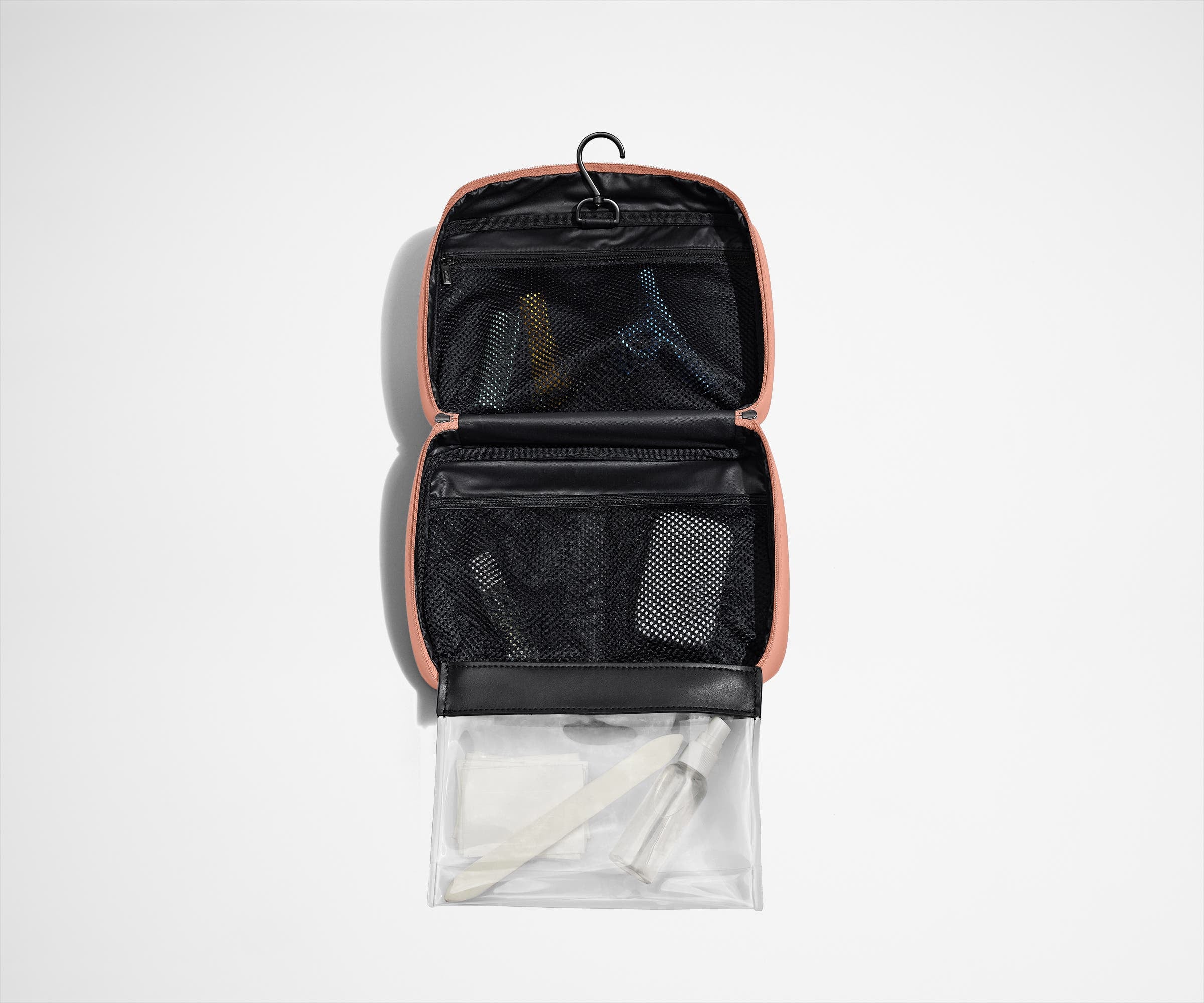 Back view of The Hanging Toiletry Bag