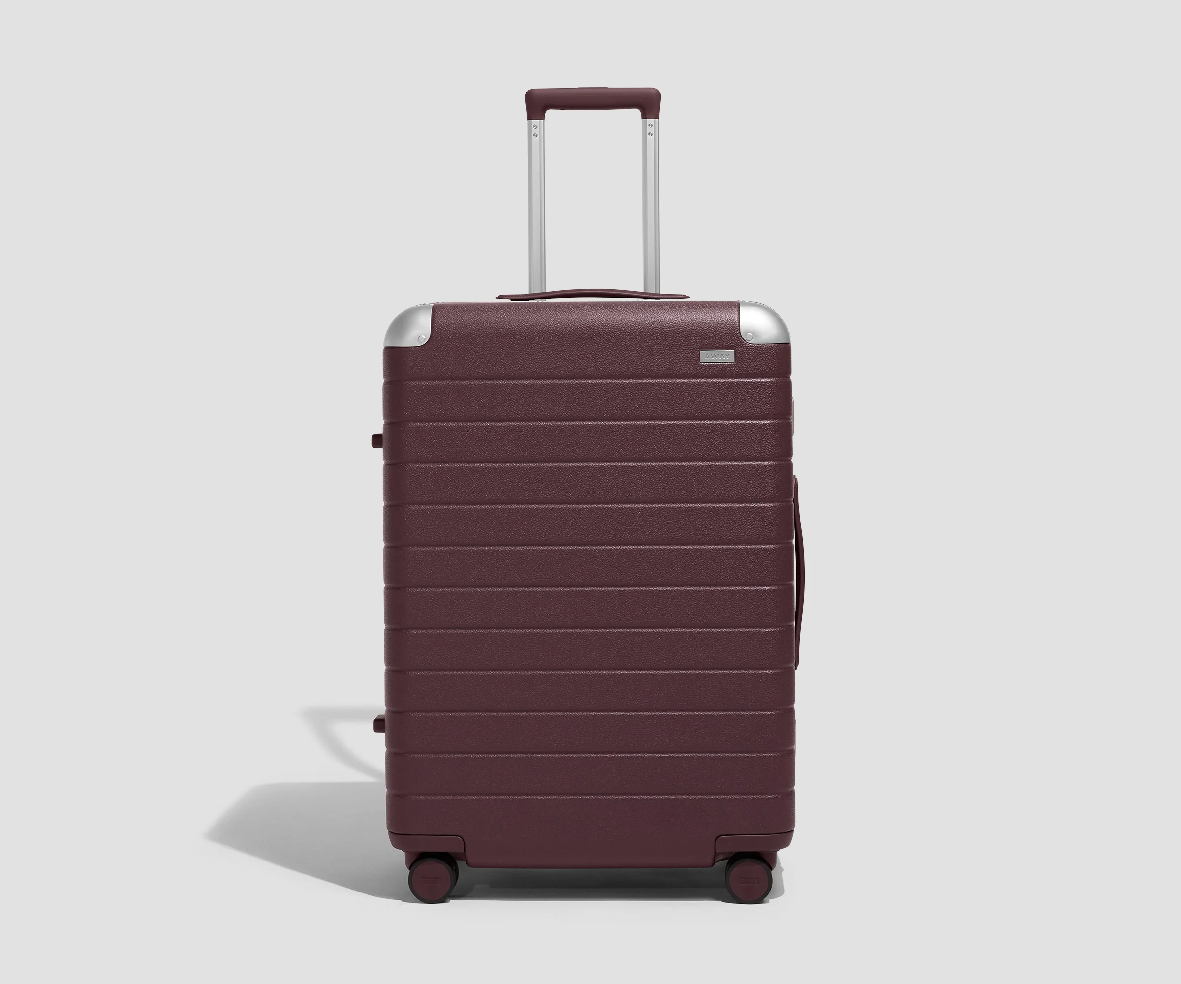 The Aluminum Edge Medium in Oxblood Red