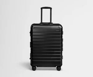 Front view of The Medium: Aluminum Edition in Onyx Black