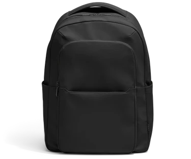 The Commuter Backpack in Jet Black