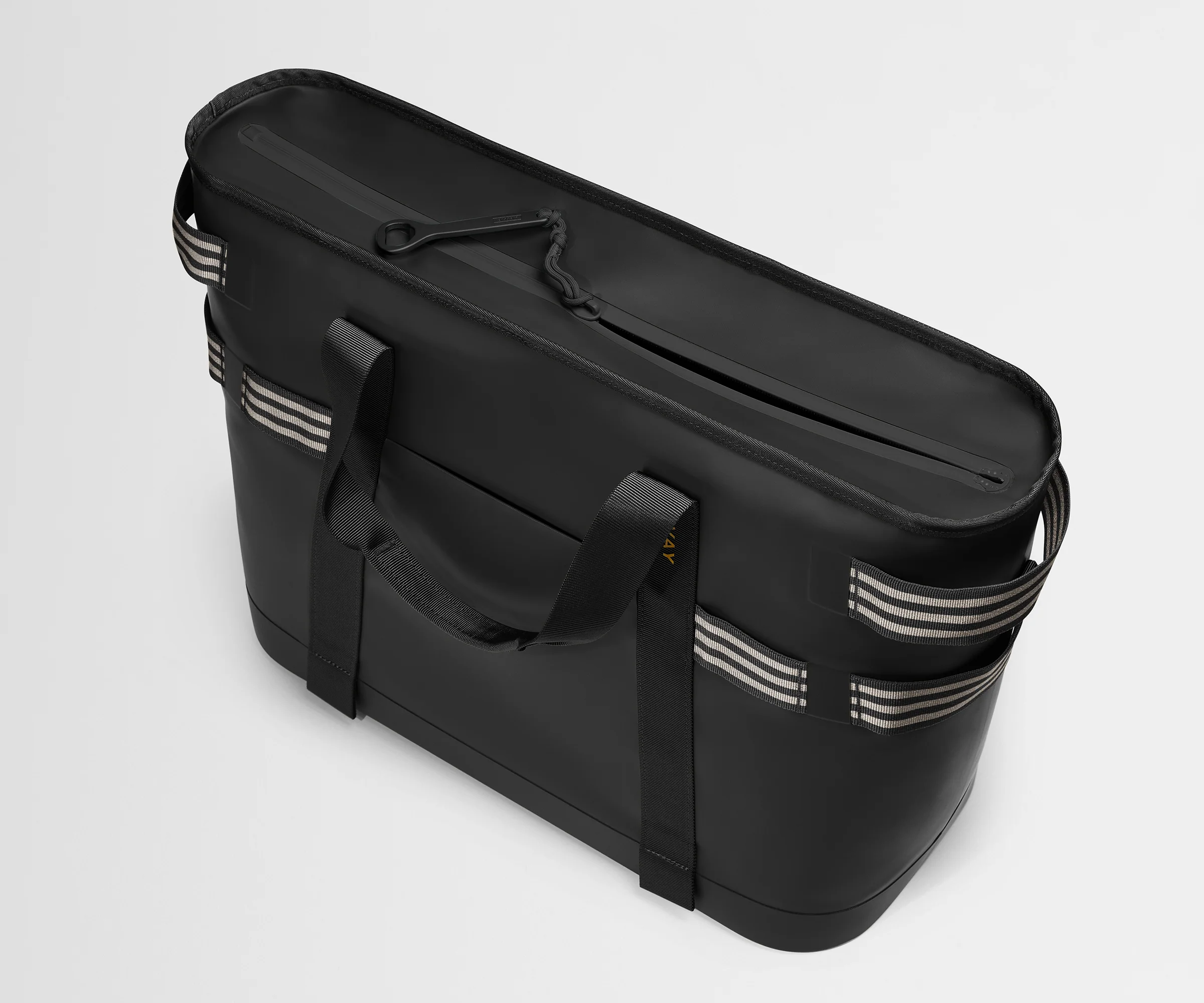Cooler Tote in Jet Black