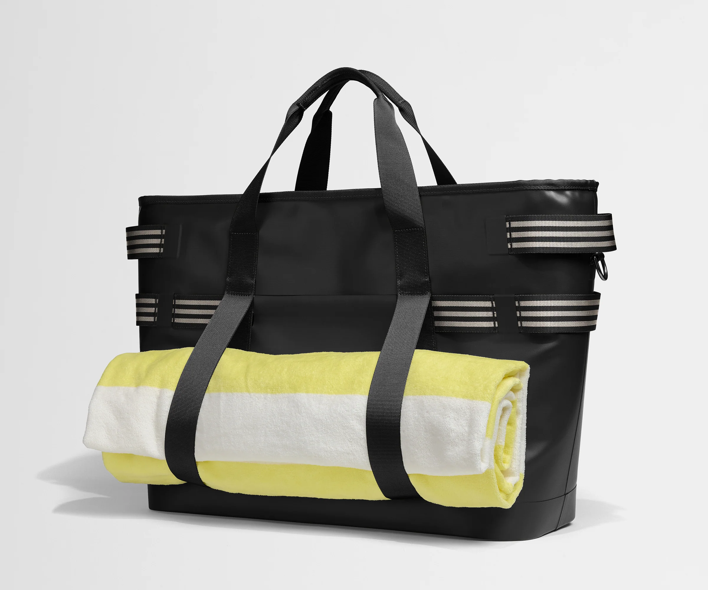 Cooler Tote in Jet Black