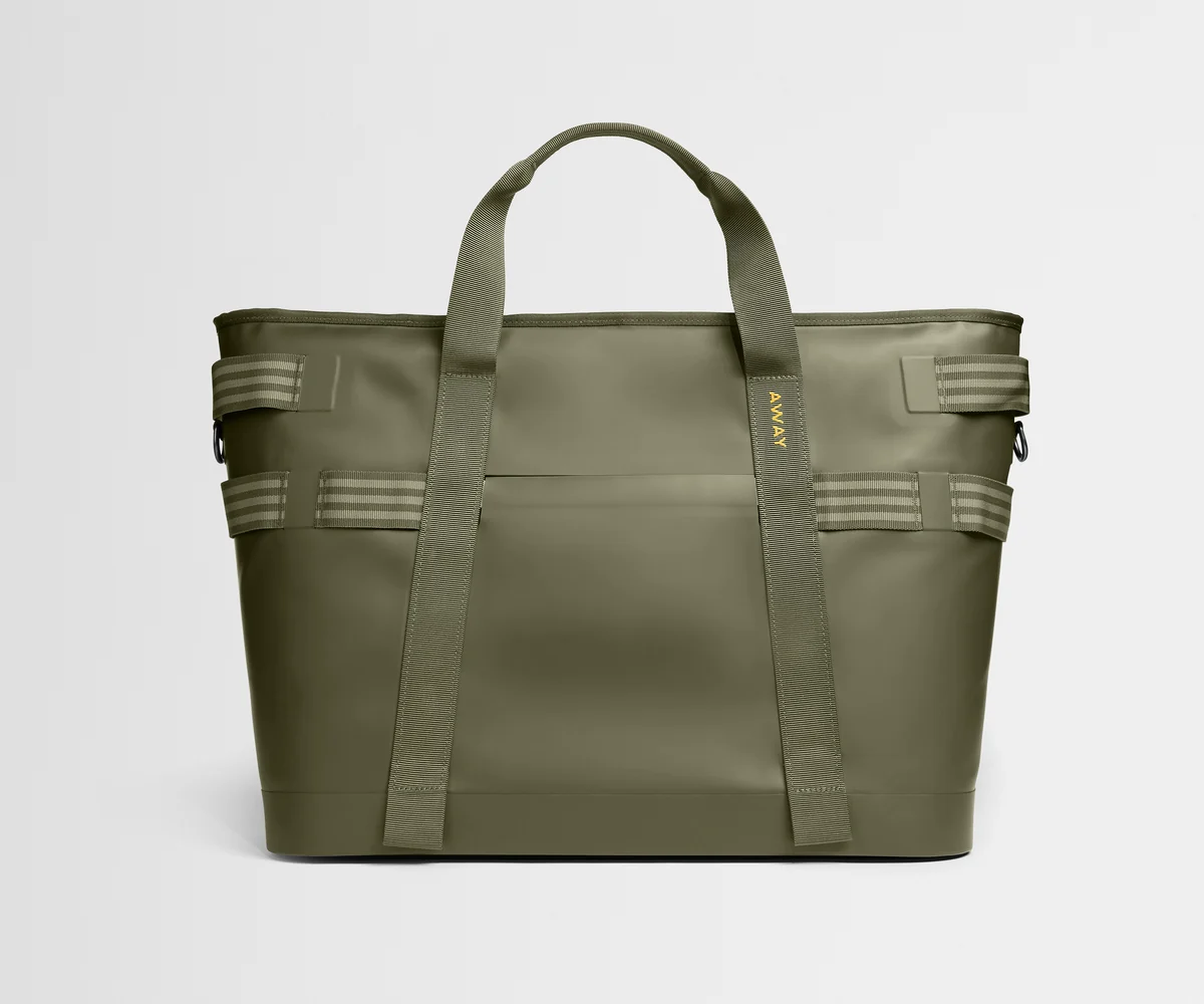 Cooler Tote in Olive Green