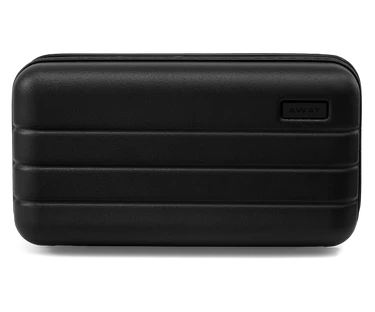 Travel Glasses Case in Jet Black