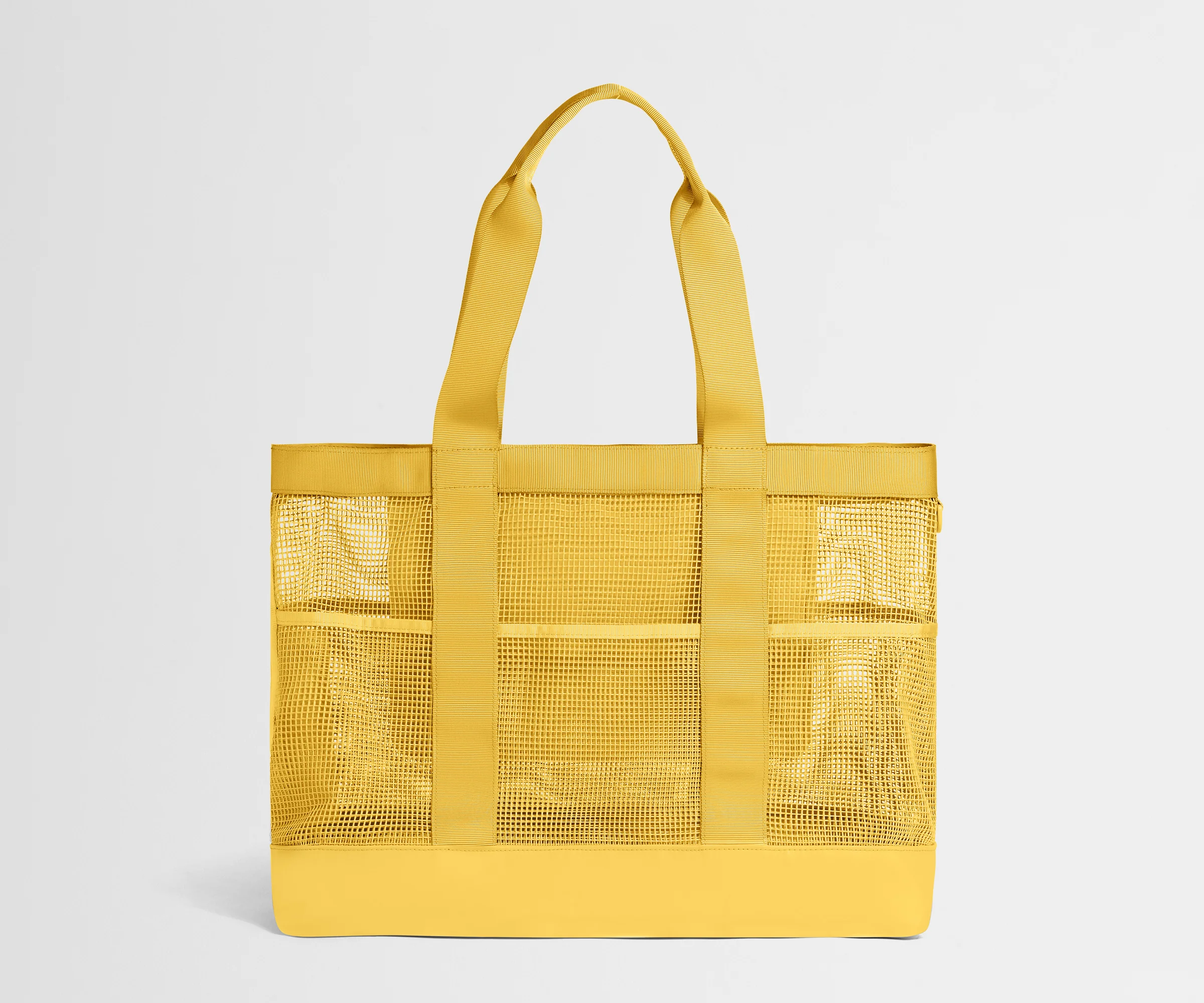 Beach Tote in Golden Hour Yellow