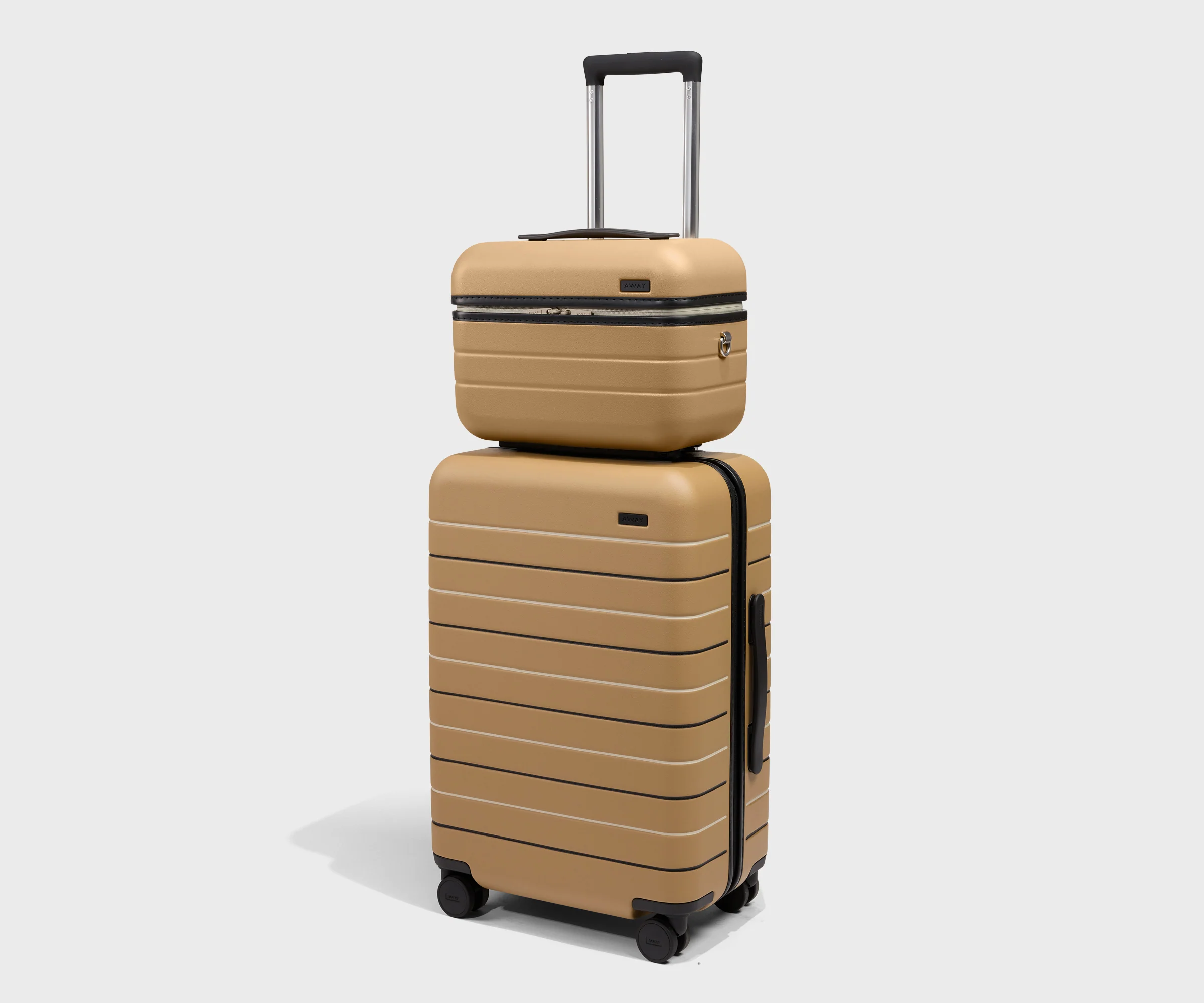 The Train Case in Tide Line Stripe