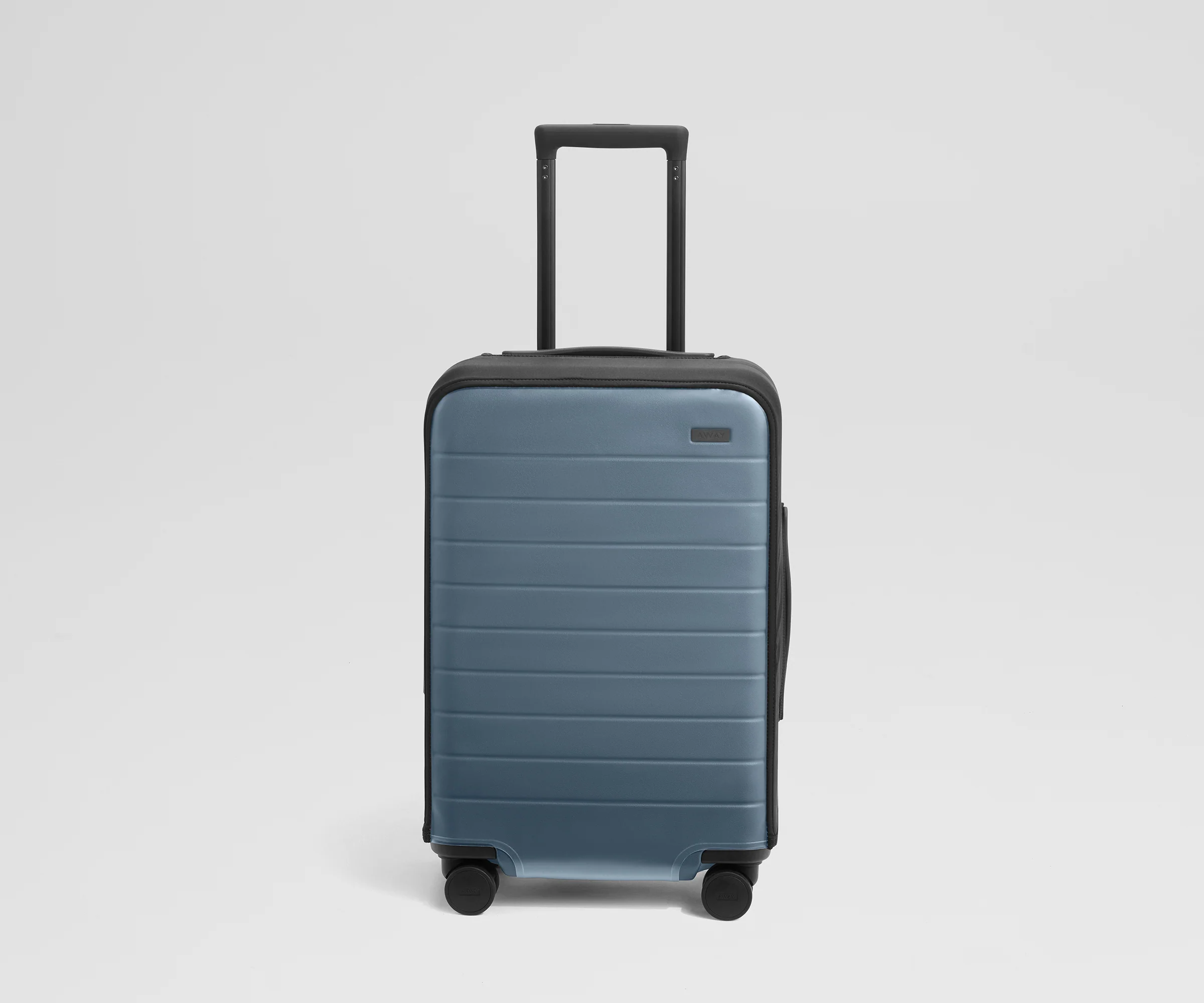 Clear Luggage Cover in The Carry-On