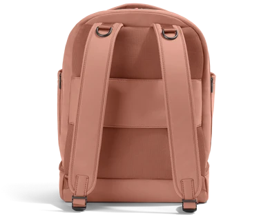 The Double Diaper Backpack in Clay Pink