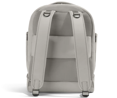The Double Diaper Backpack in Cloud Gray