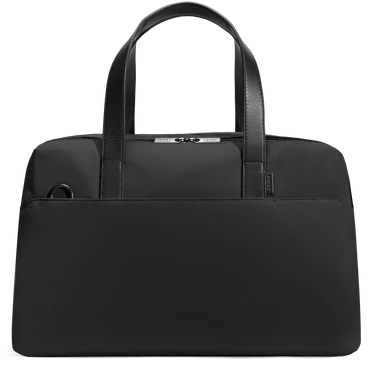 The Overnight Bag in Jet Black