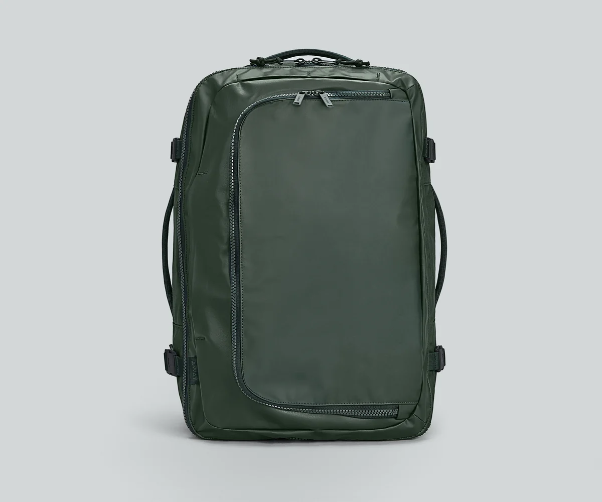 Active Convertible Backpack 45L in Forest Green