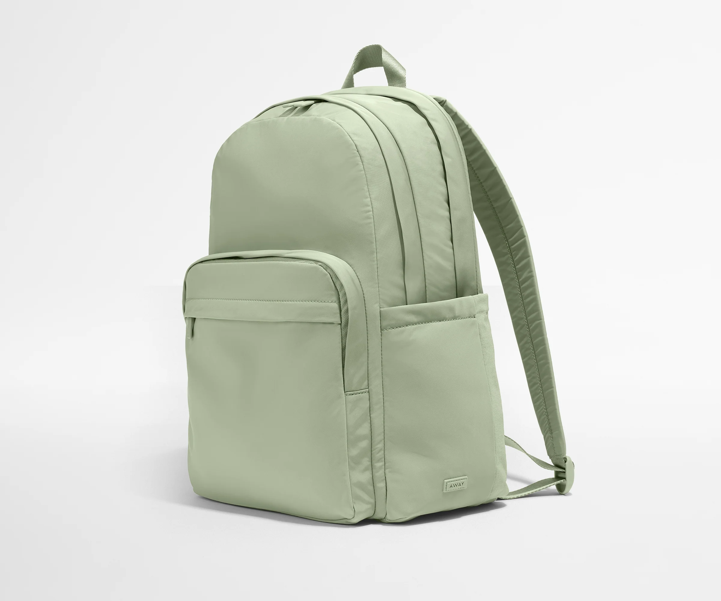 Angled view of the Large Featherlight Backpack