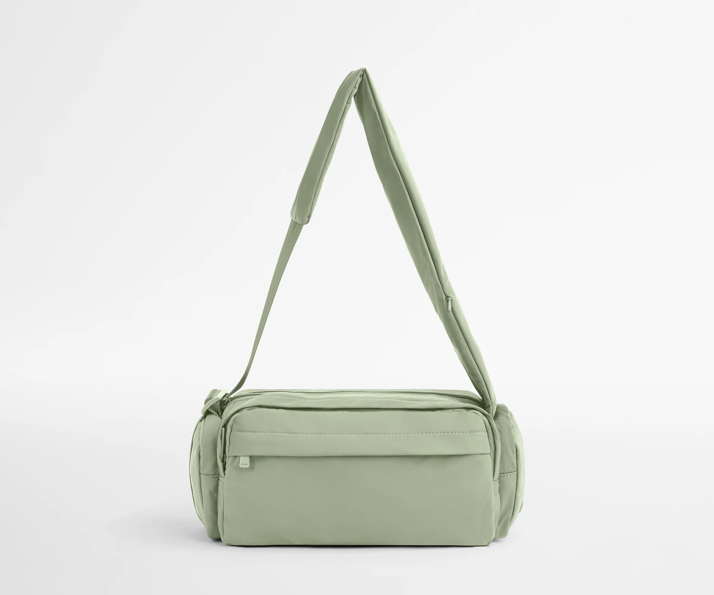 Front view of the Featherlight Cargo Pack with the handle up