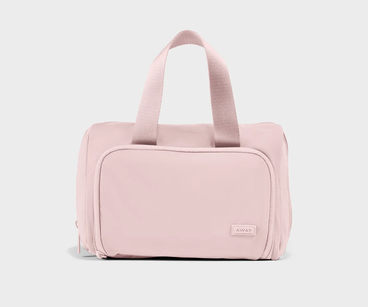 Featherlight Daily Cosmetic Case in Blush Pink