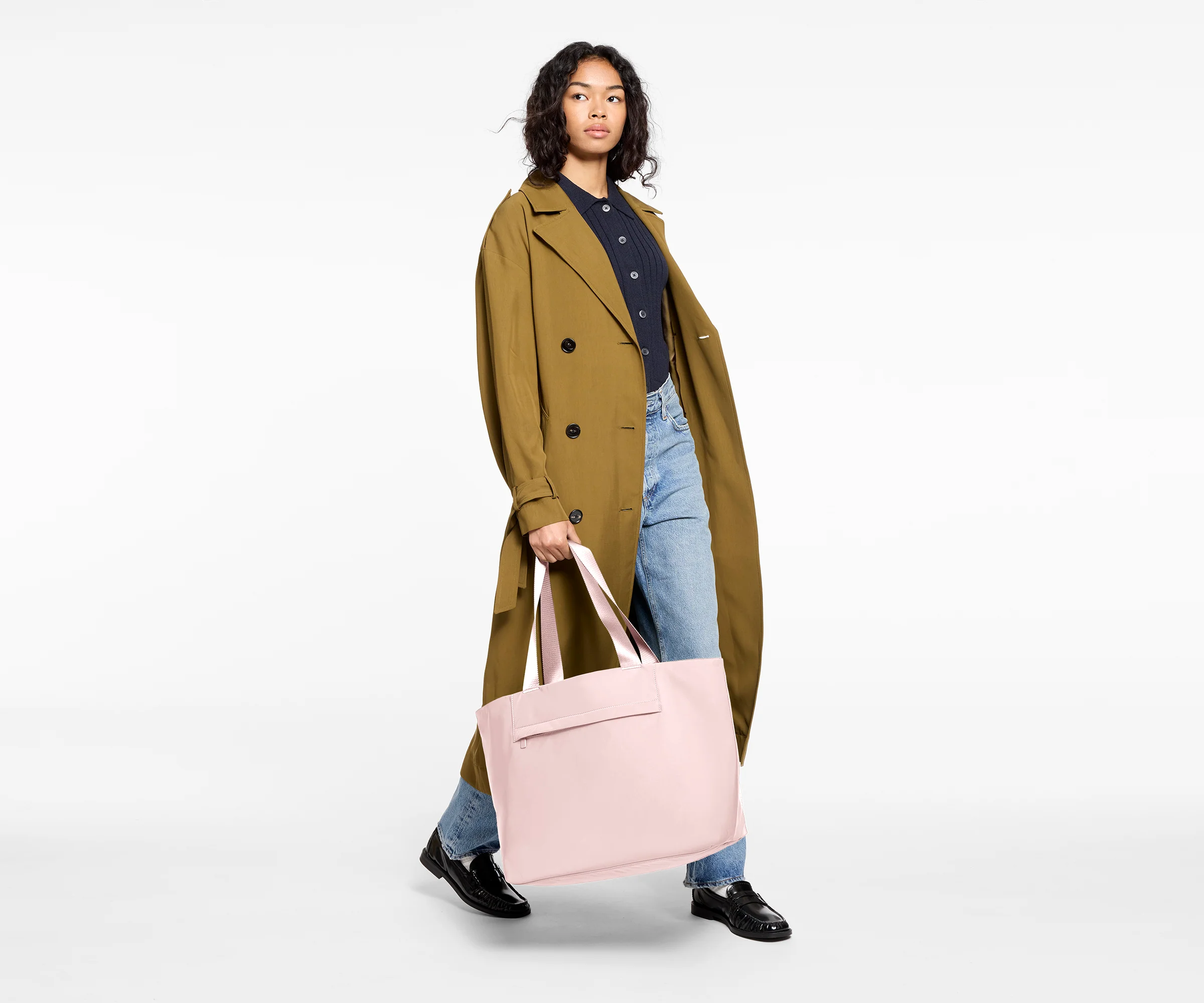 Featherlight Tote in Blush Pink