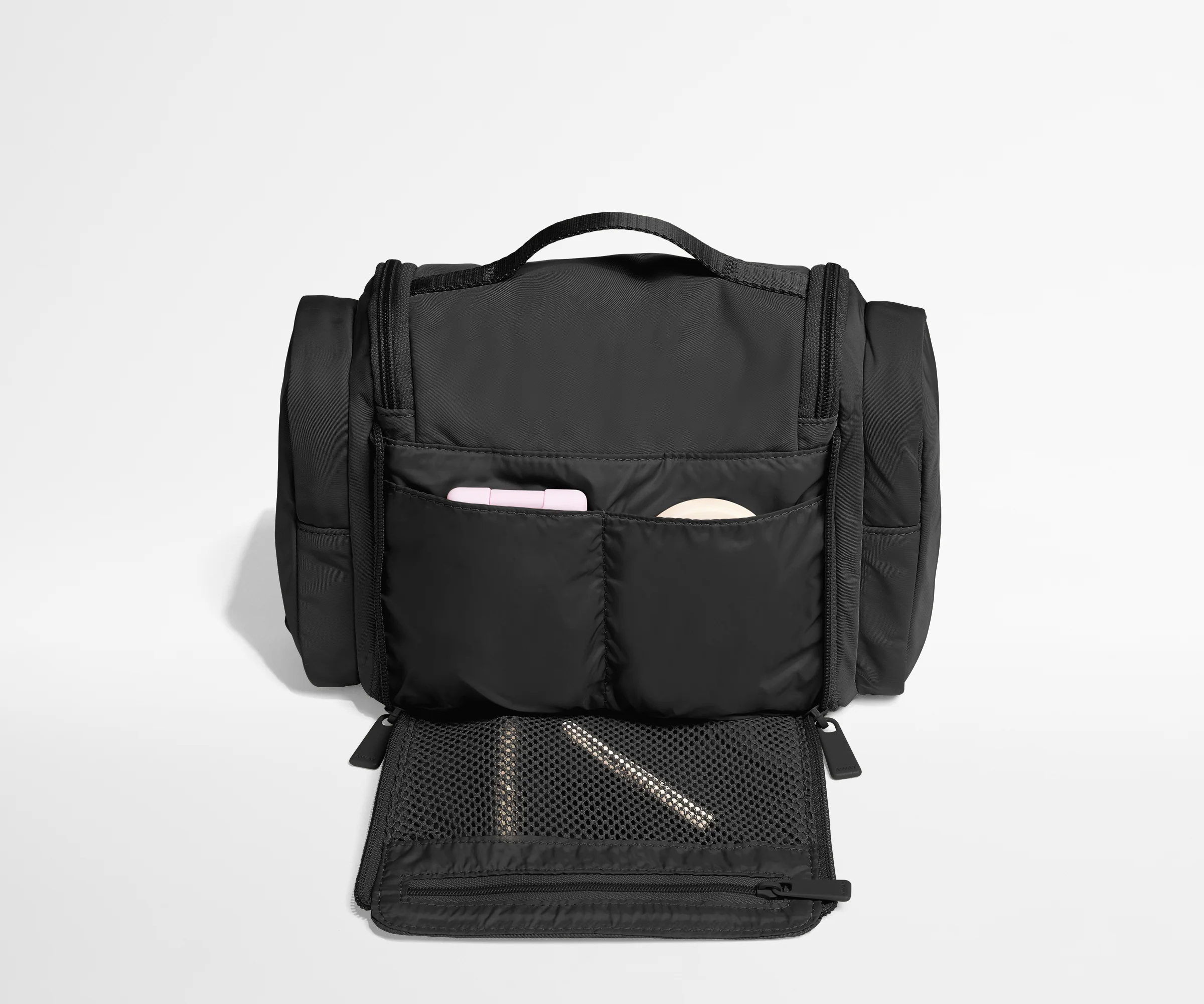 Featherlight Hanging Travel Vanity in Jet Black
