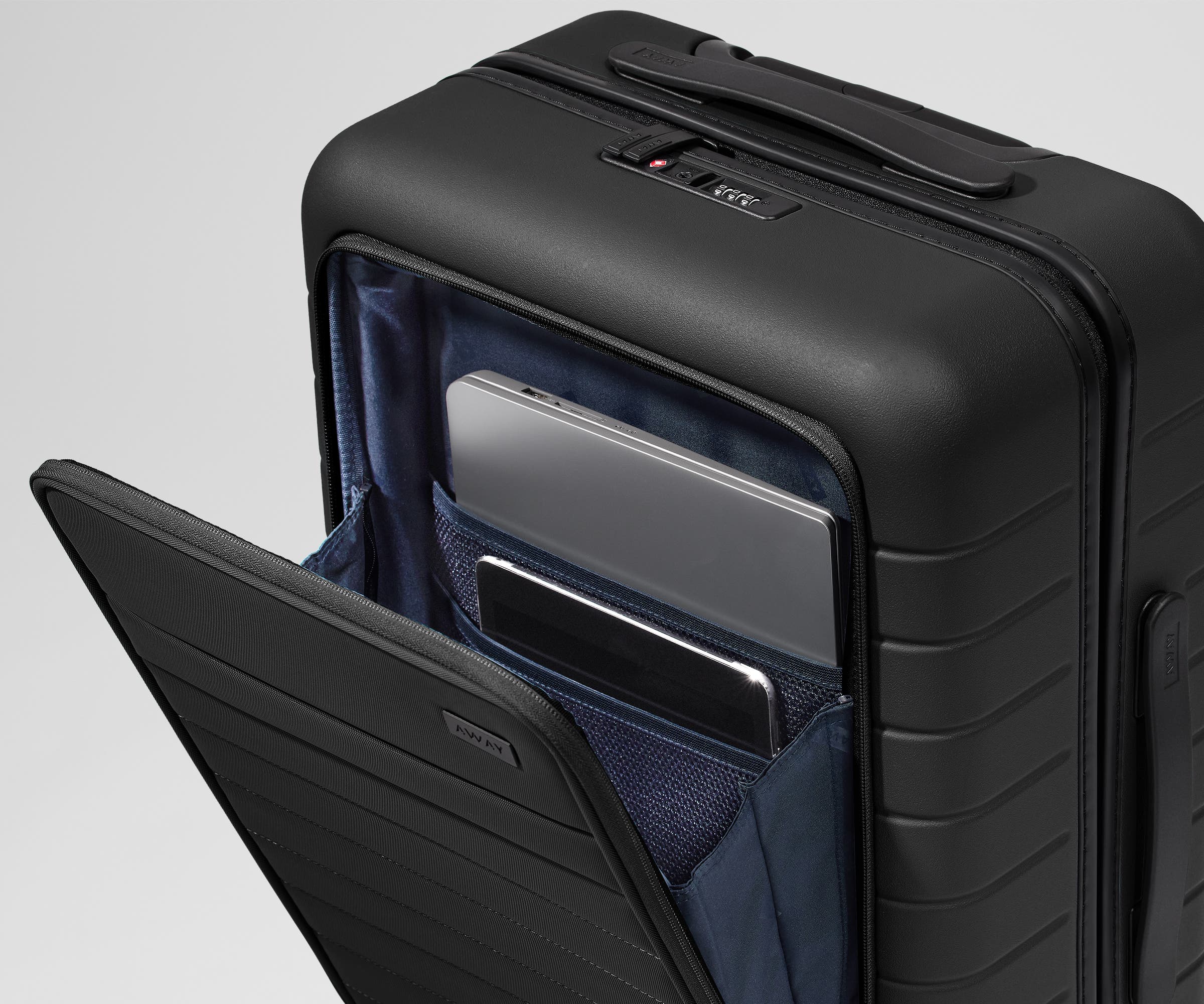 The Front Pocket Carry-On | Jet Black