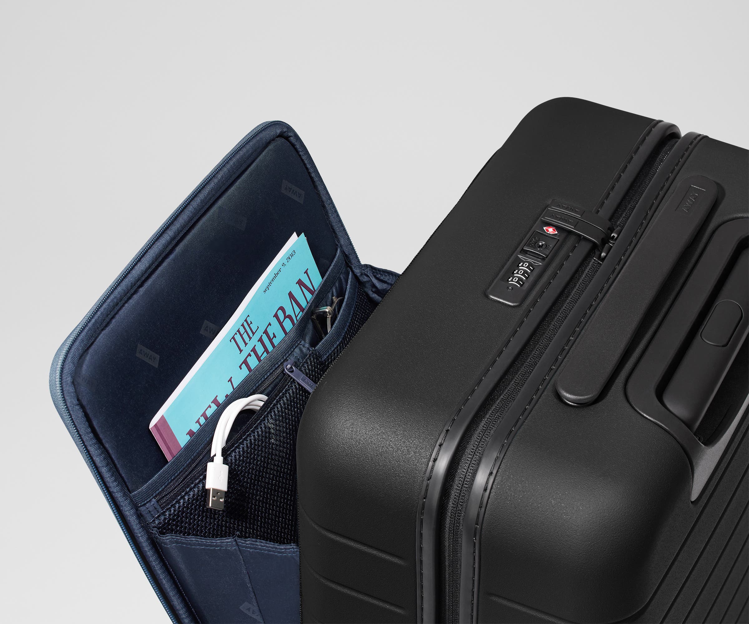 The Front Pocket Carry-On | Jet Black
