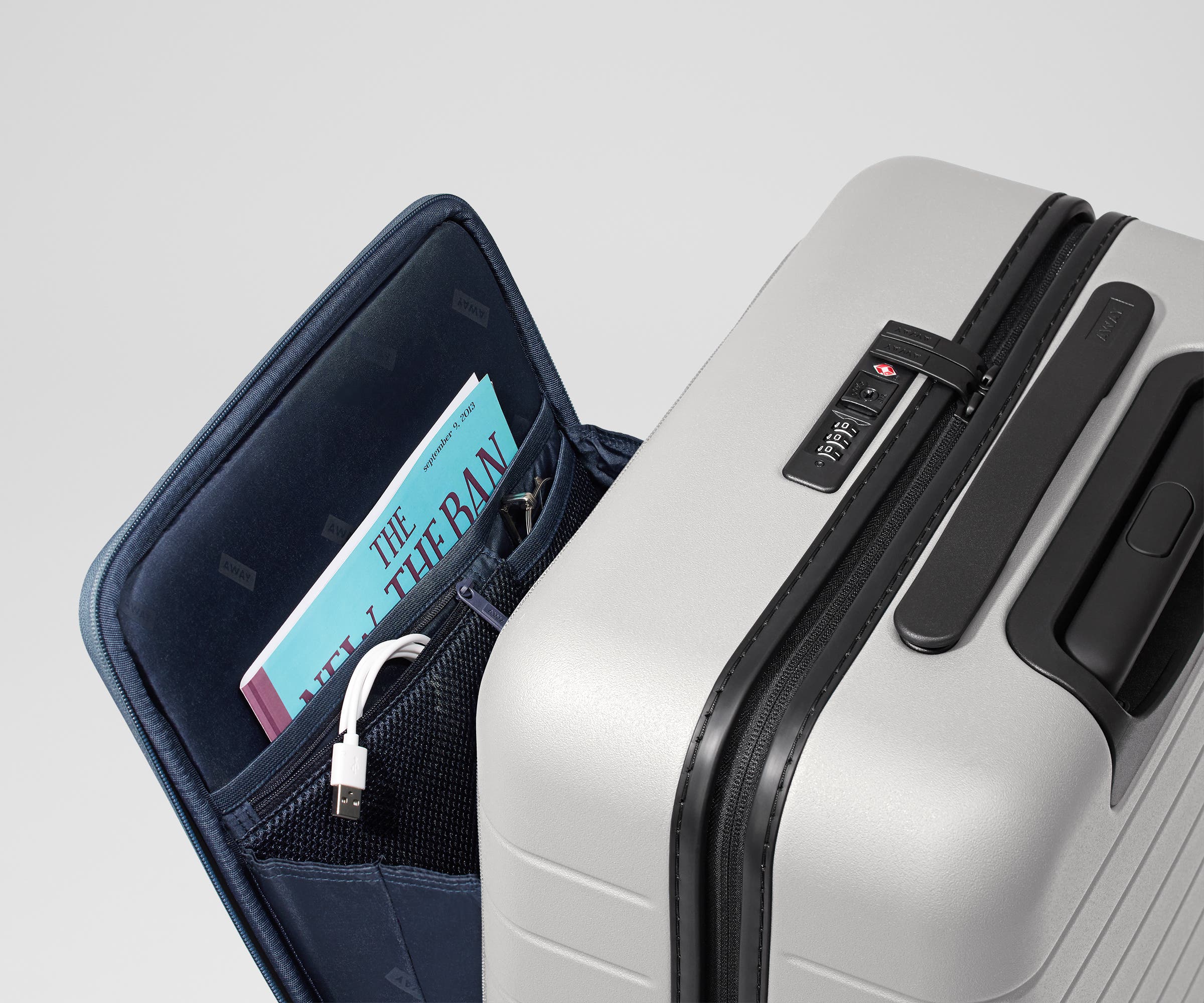 The Front Pocket Carry-On | Cloud Gray