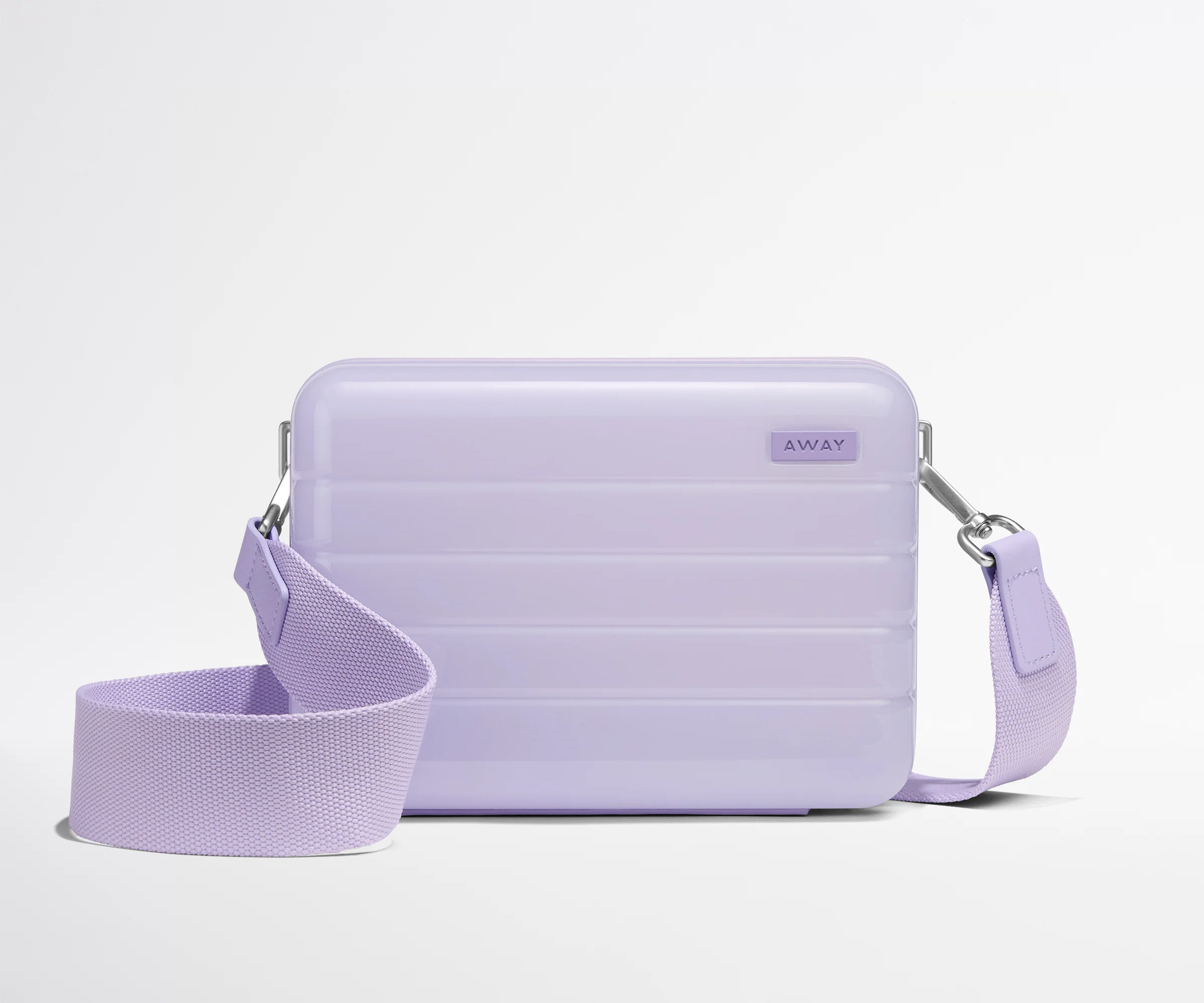 Front view of The Mini Crossbody with removable shoulder strap