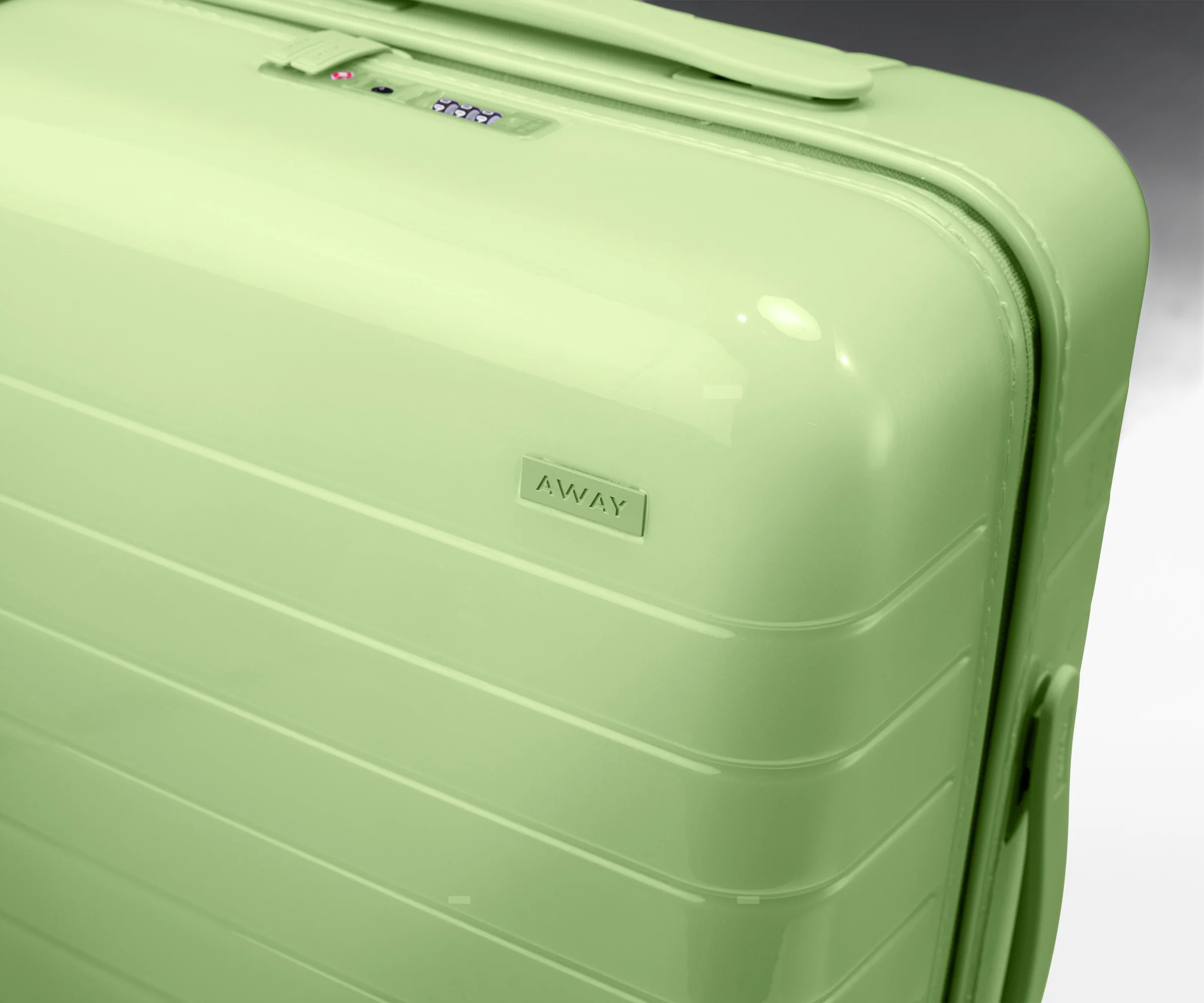 The Carry-On in Glazed Matcha Milk Green