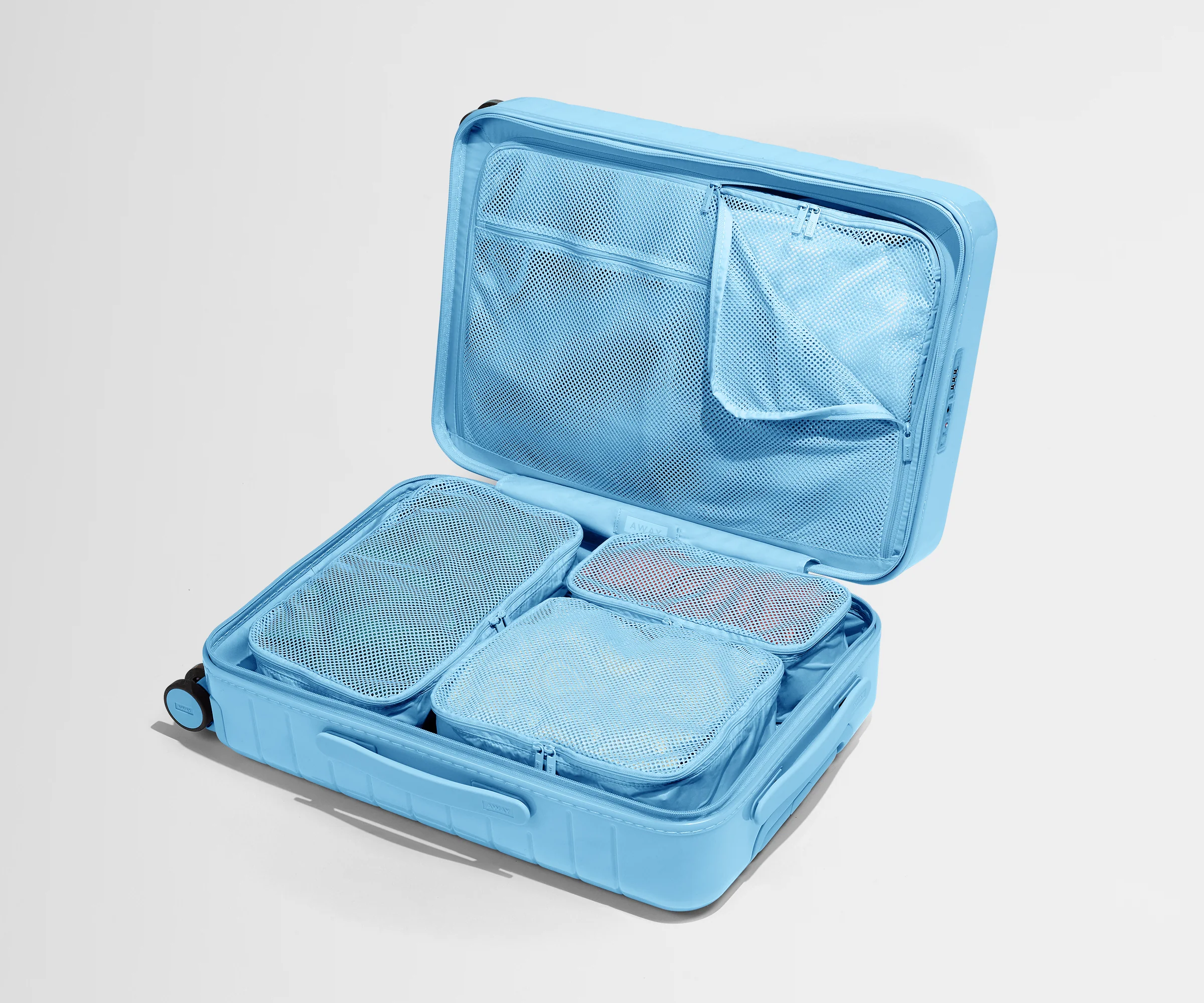 Insider Packing Cubes (Set of 4) in Opal Blue