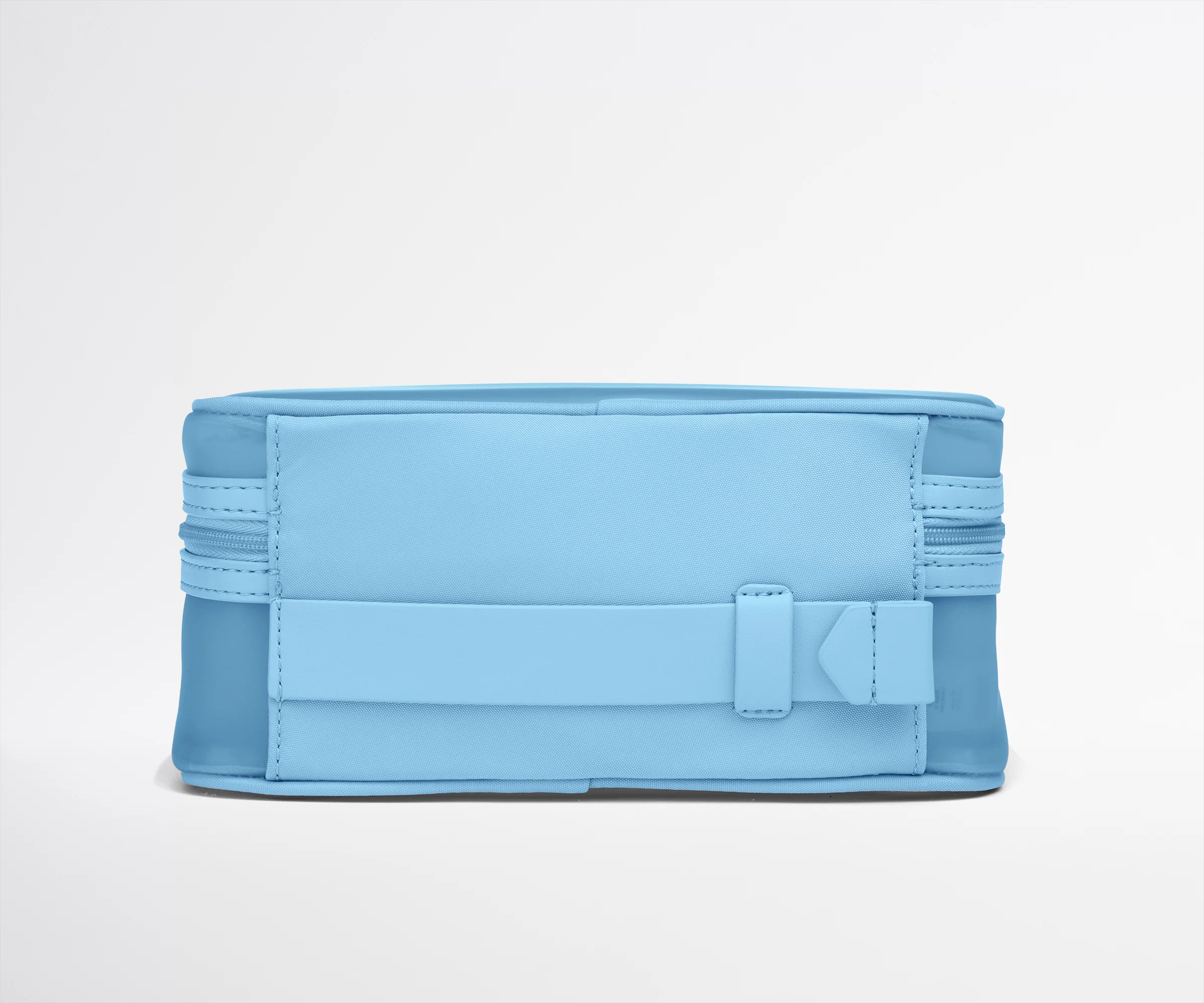 Clear Toiletry Bag in Opal Blue