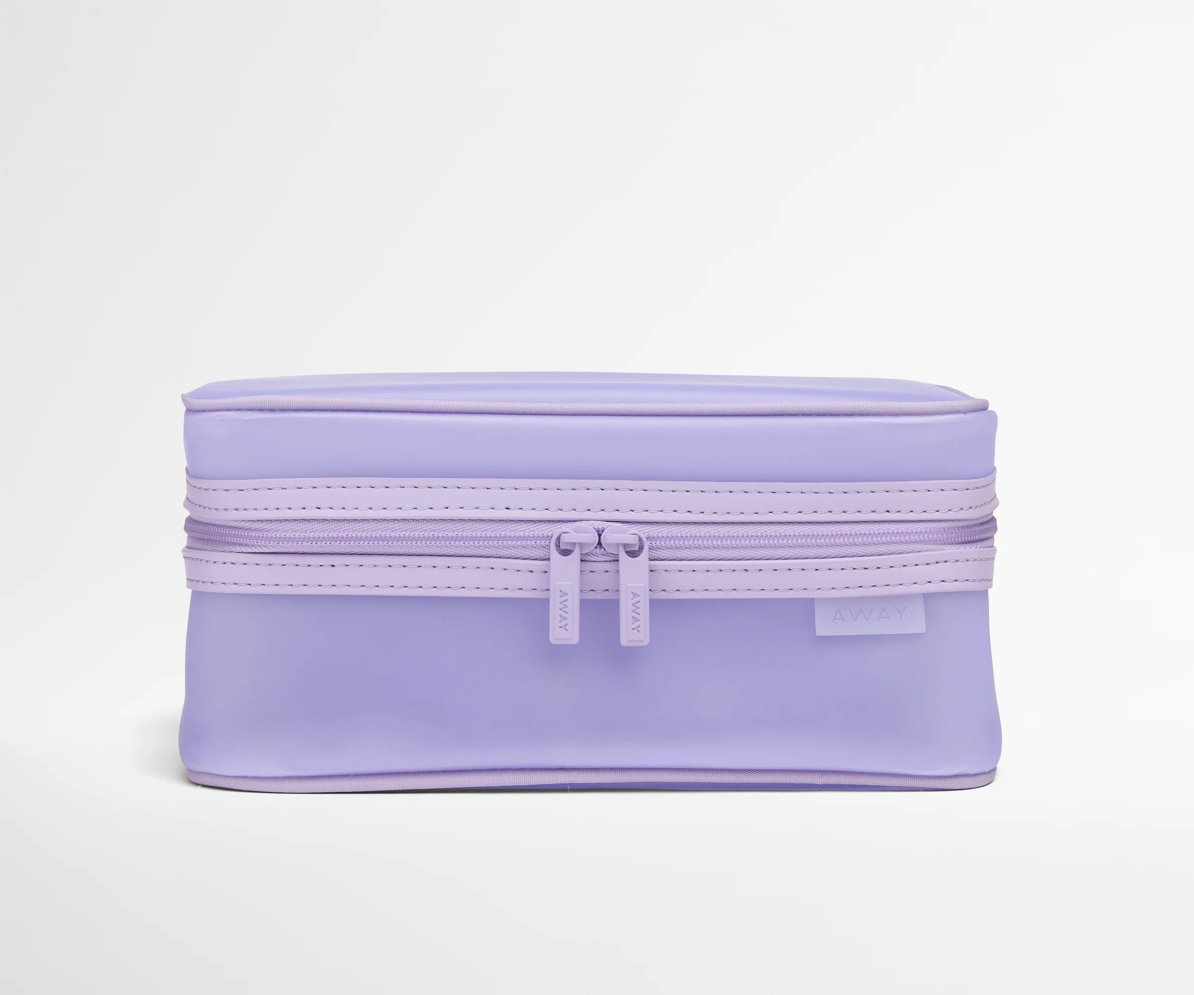 Clear Toiletry Bag in Lavender Haze Purple
