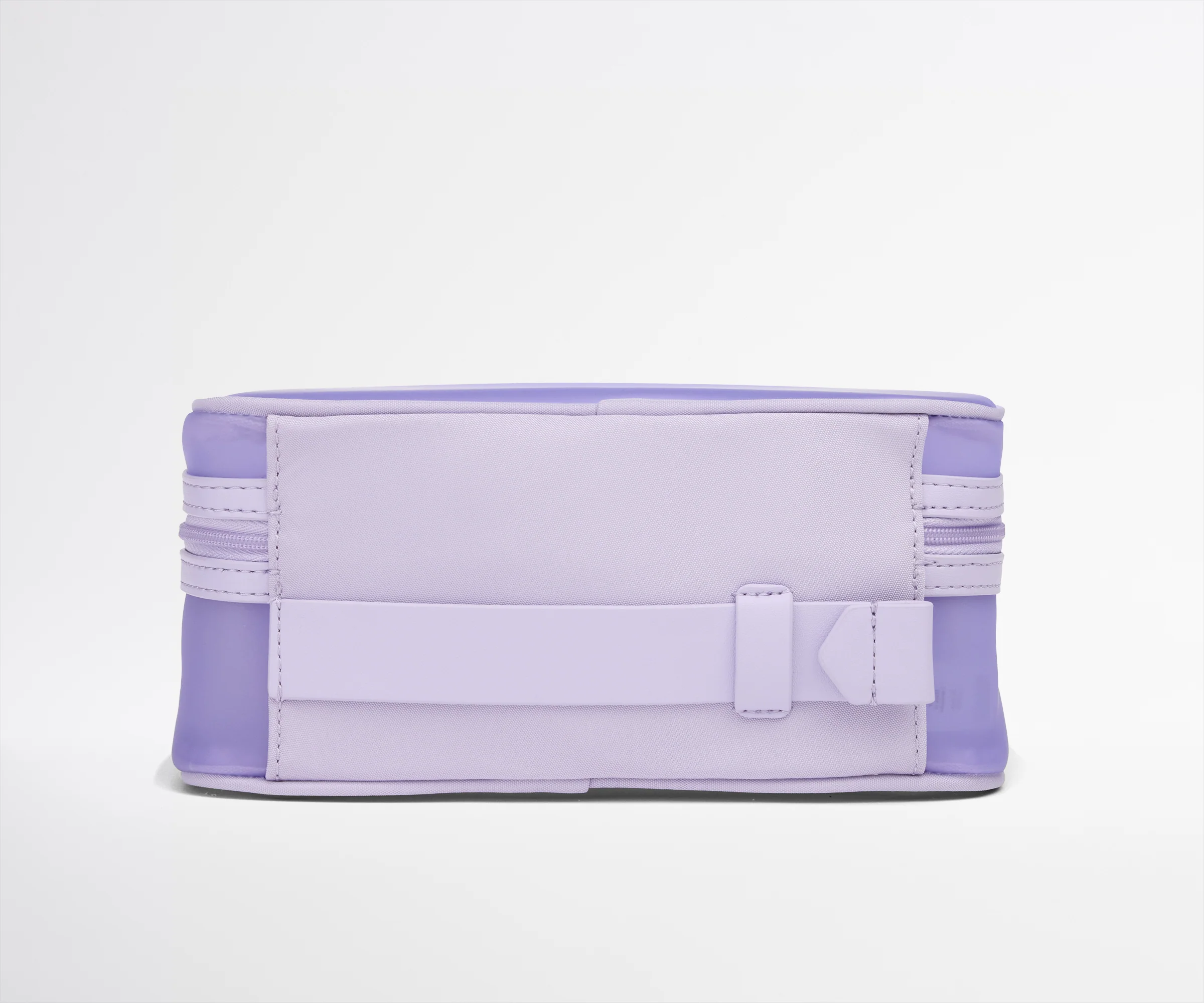 Clear Toiletry Bag in Lavender Haze Purple