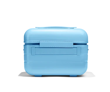 The Train Case in Glazed Opal Blue