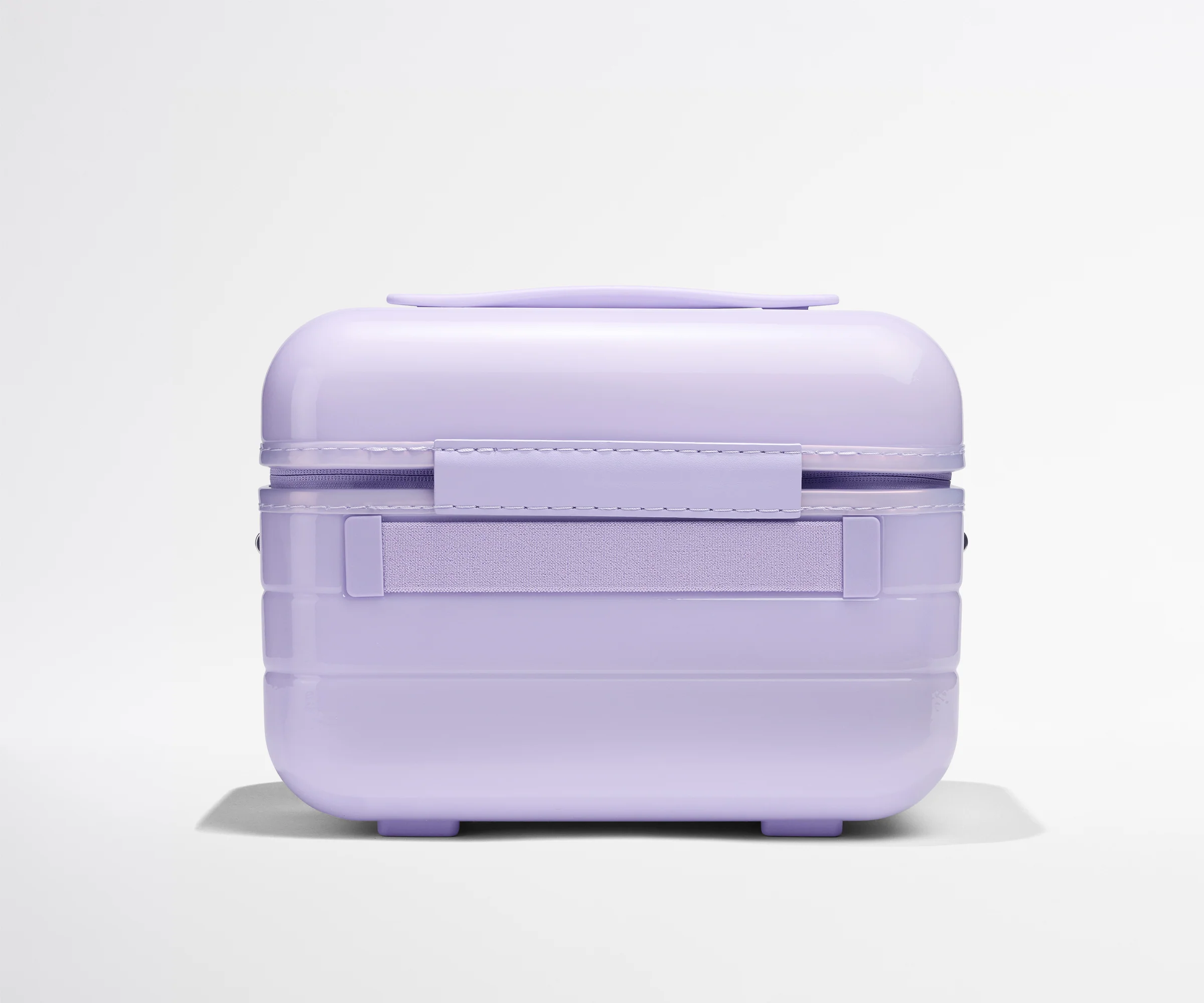The Train Case in Glazed Lavender Haze Purple