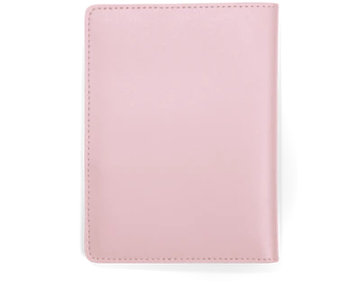 Passport Holder in Glacial Pink