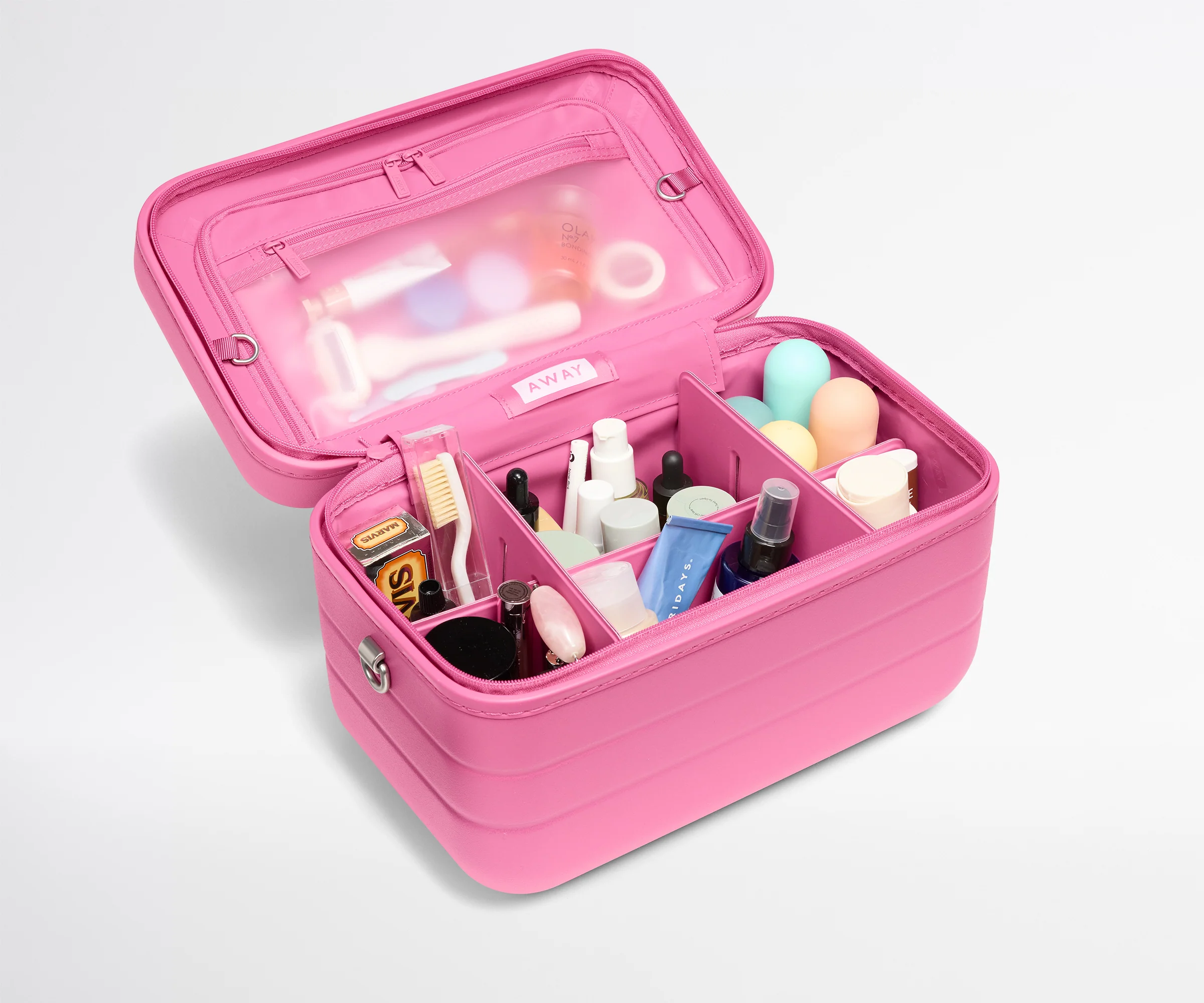 The Train Case in Island Pink