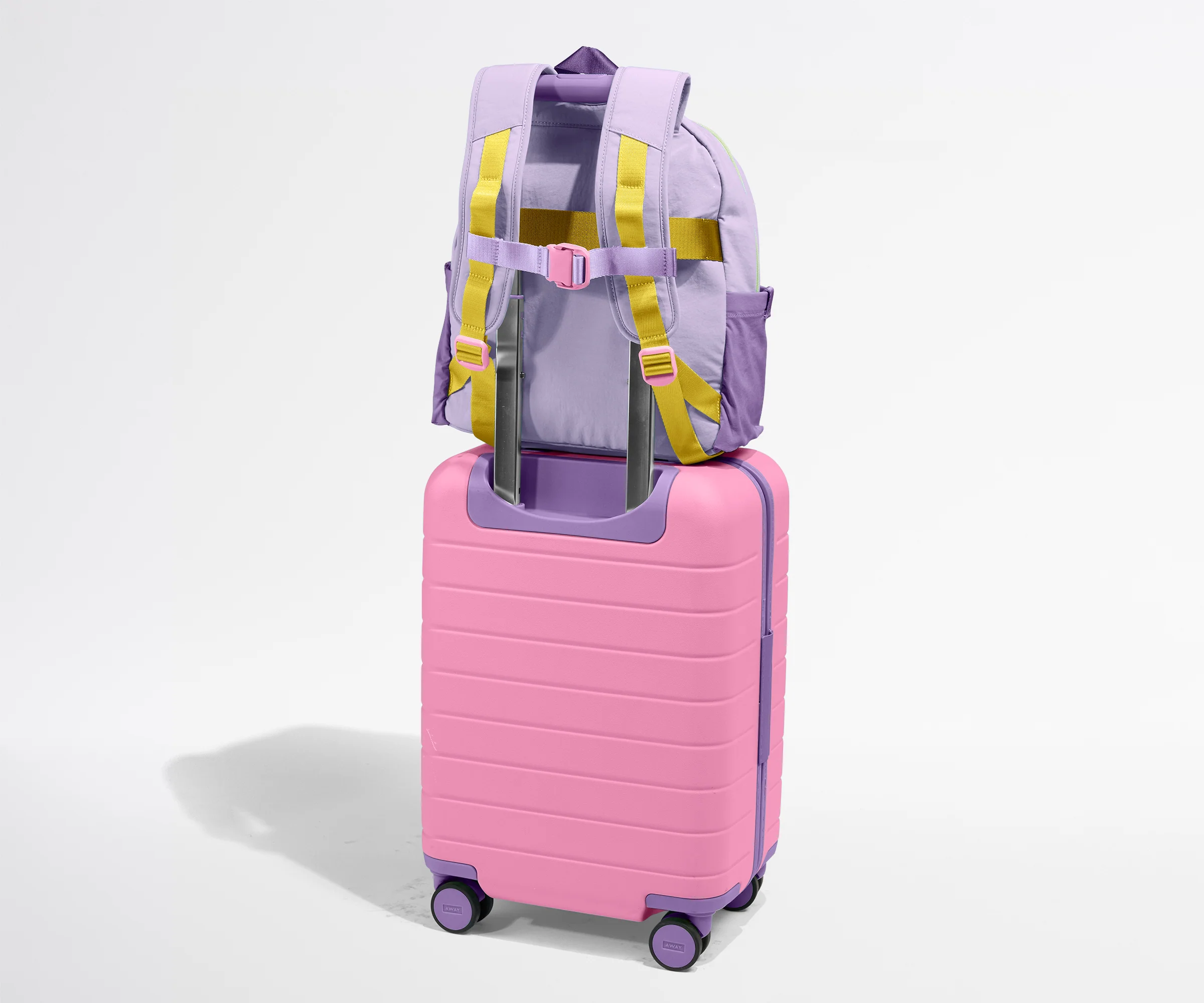Kids Backpack in Butterfly Purple
