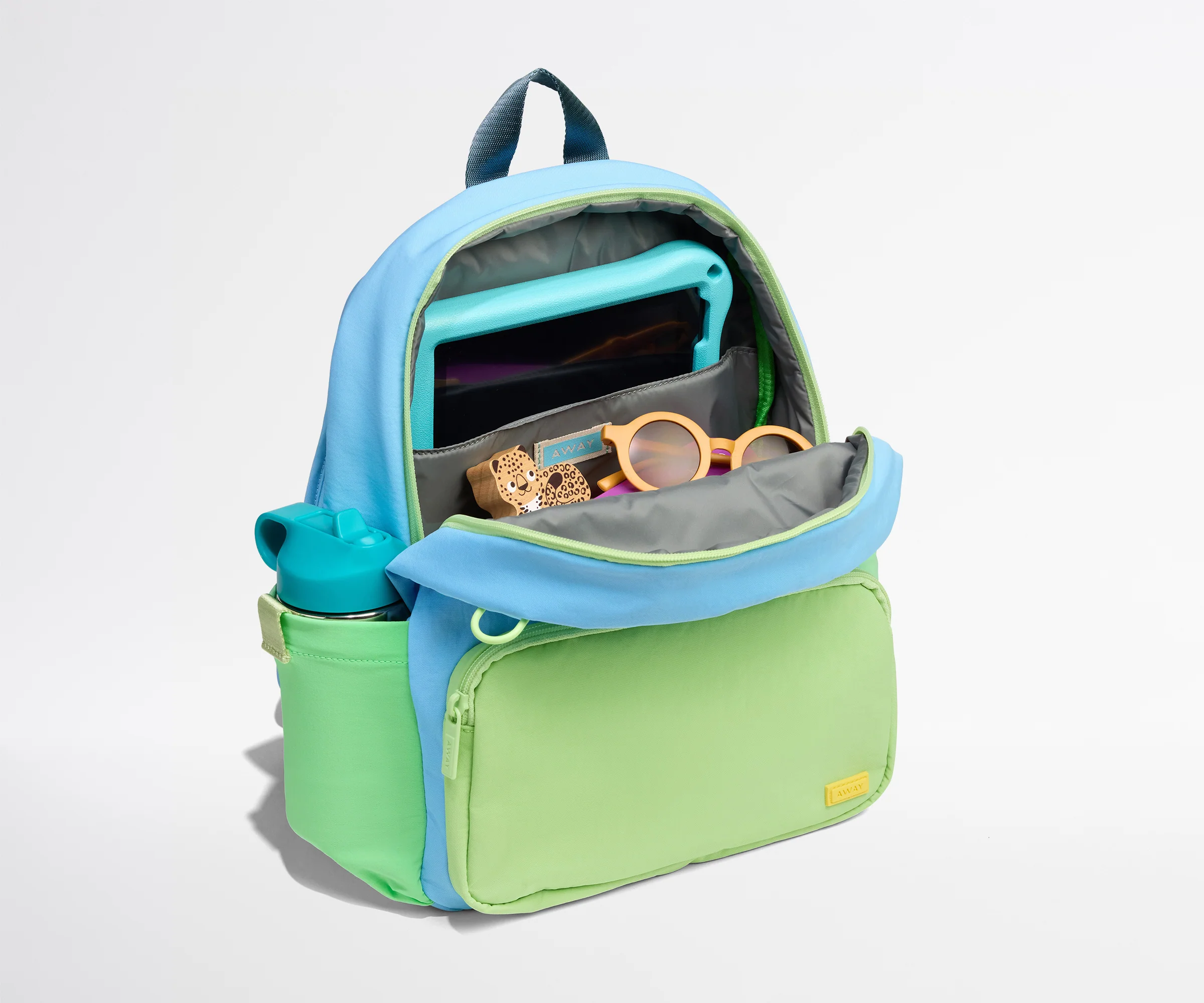 Kids Backpack in Dragonfly Blue