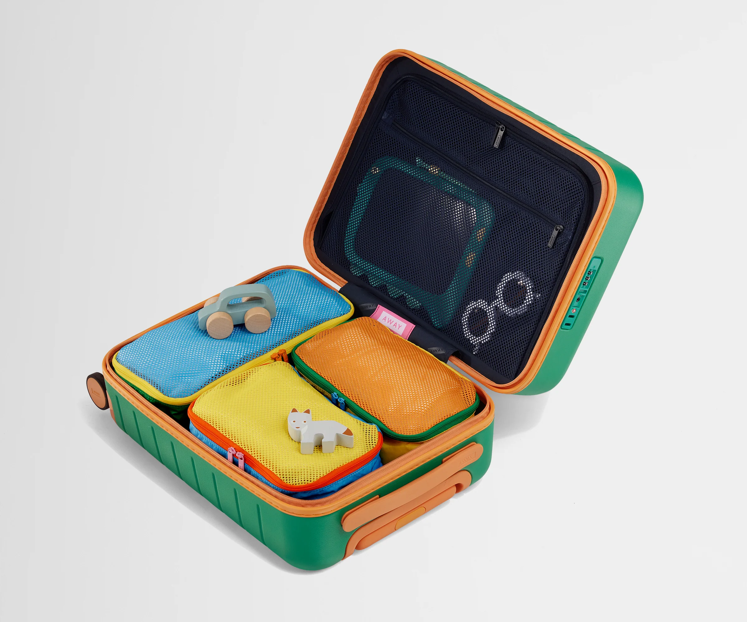 Kids Packing Cubes in Fruit Punch