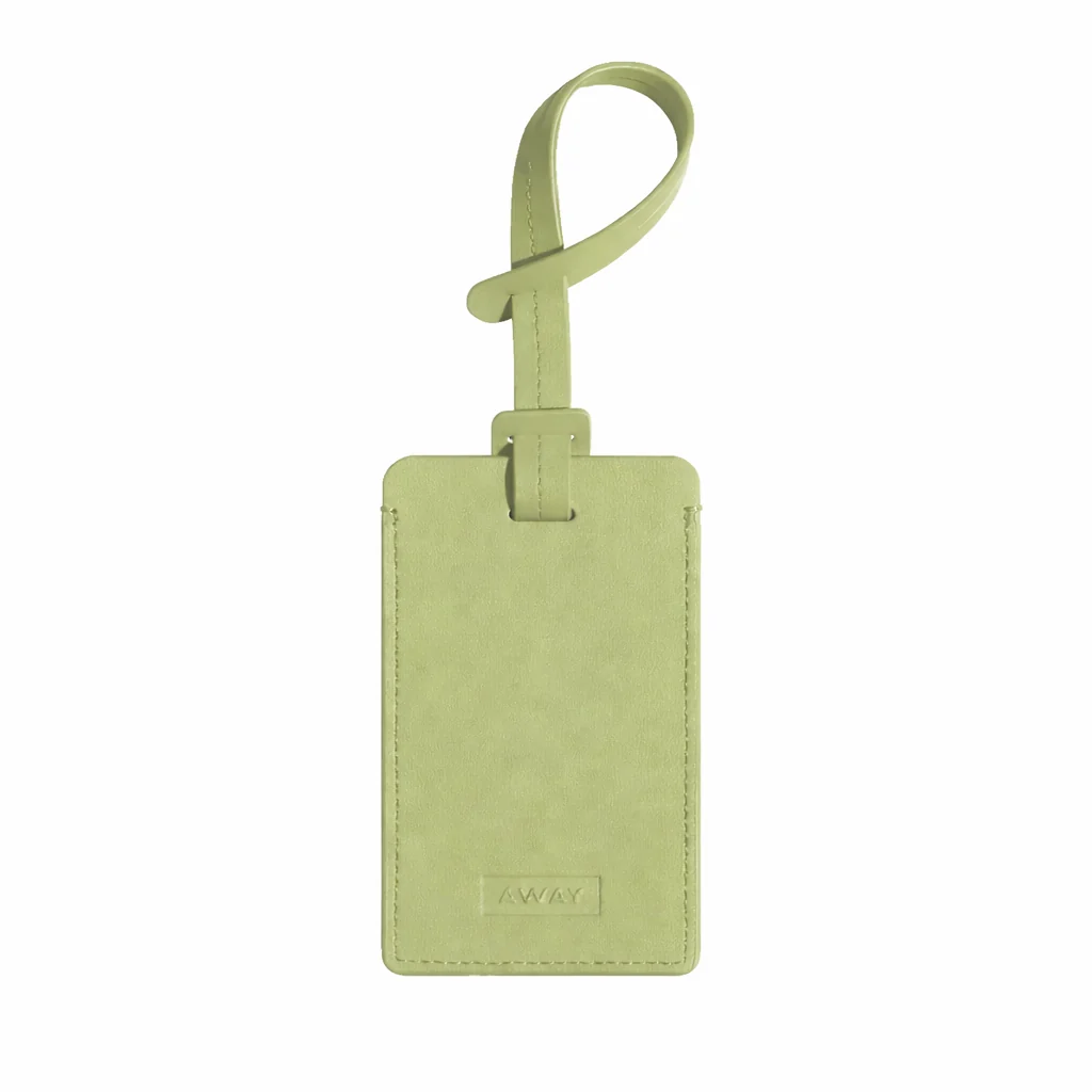 The Luggage Tag in Matcha Milk Green