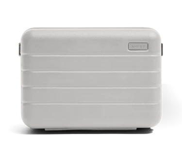 The Mini Crossbody in Cloud Gray