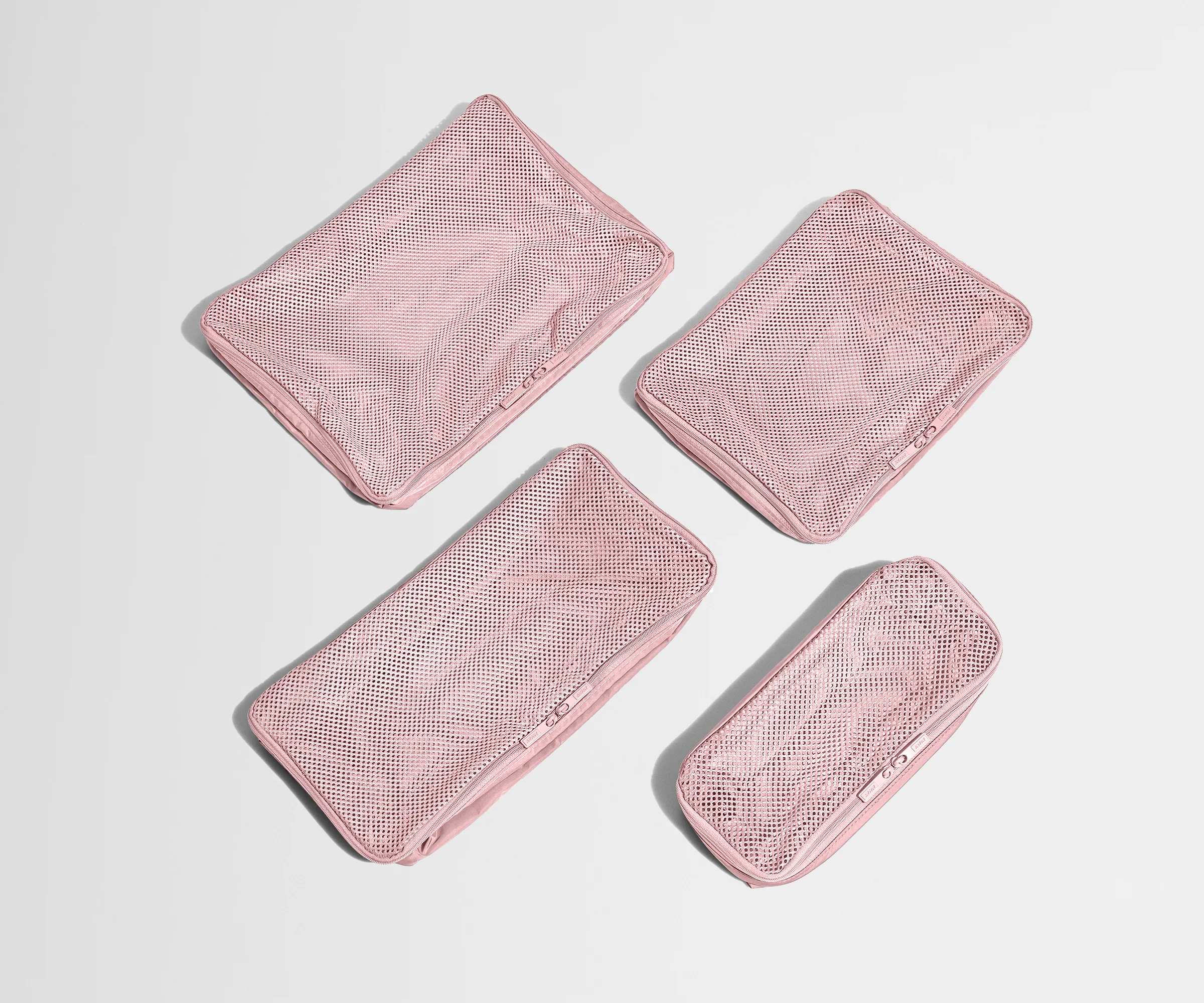 Insider Packing Cubes (Set of 4) in Blush Pink
