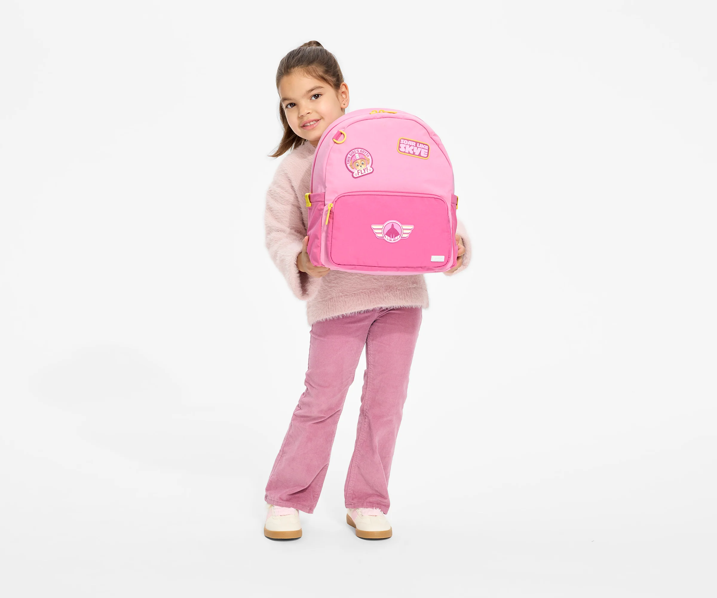 Kids Backpack in Skye Pilot Pink