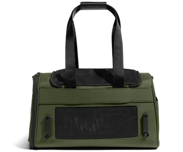 The Pet Carrier in Olive Green