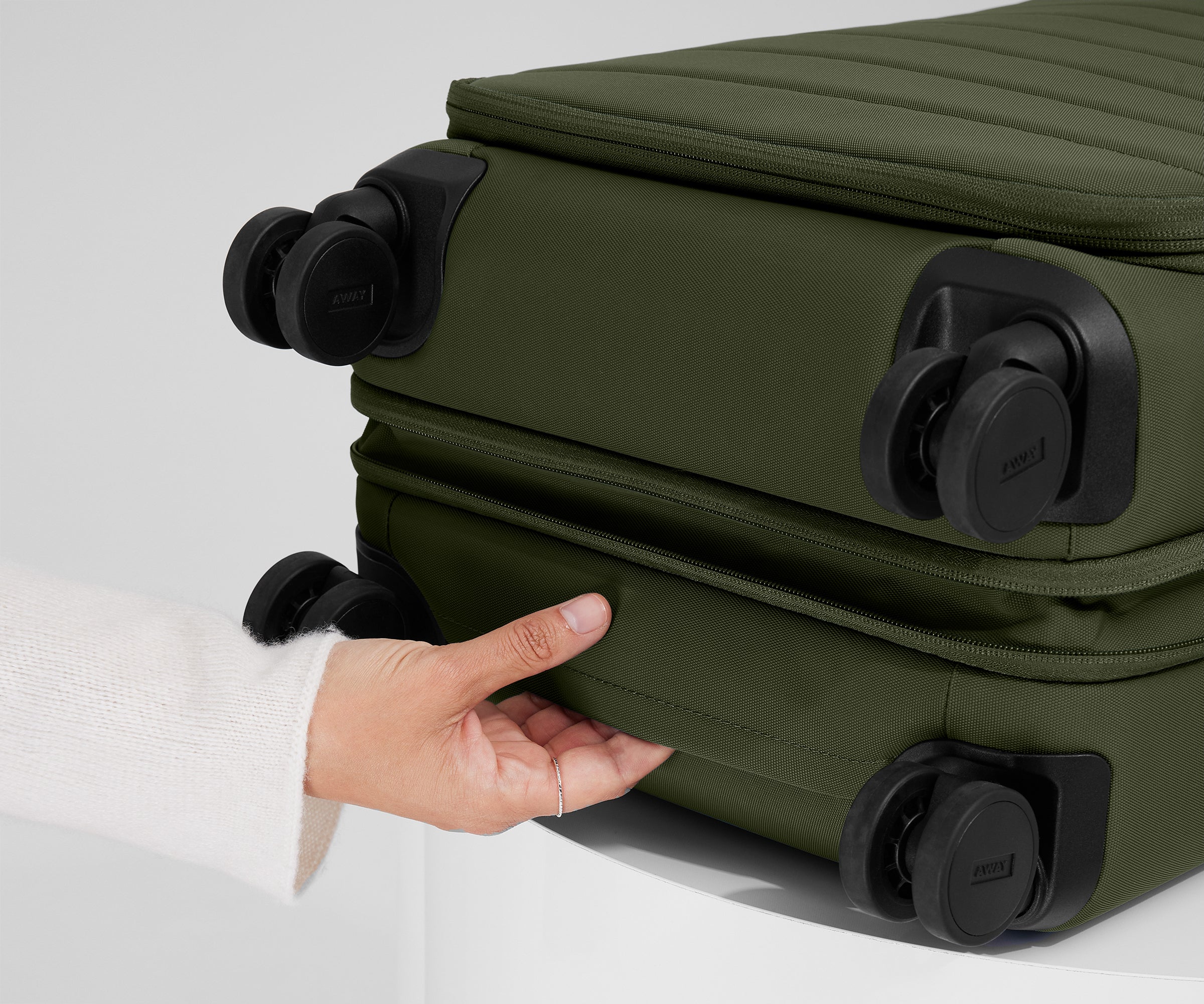 Softside Carry-On in Olive Green