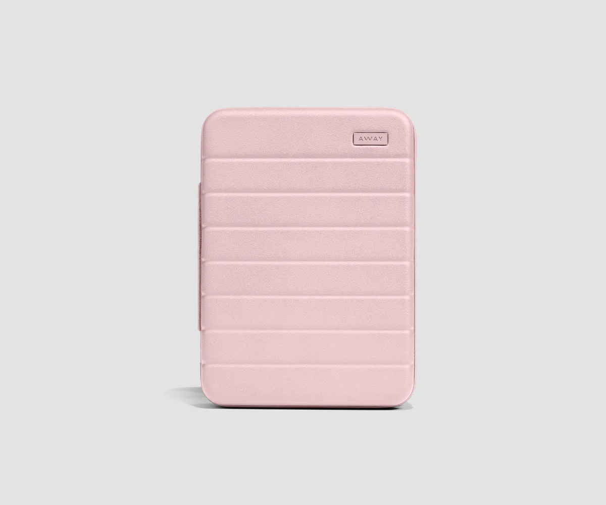 Medium Tech Case in Blush Pink