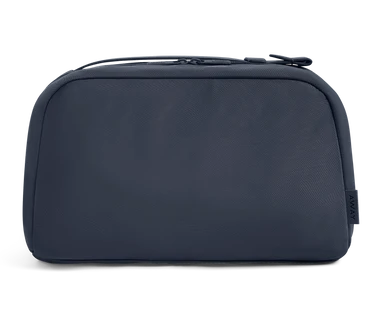 Large Toiletry Bag in Navy Blue