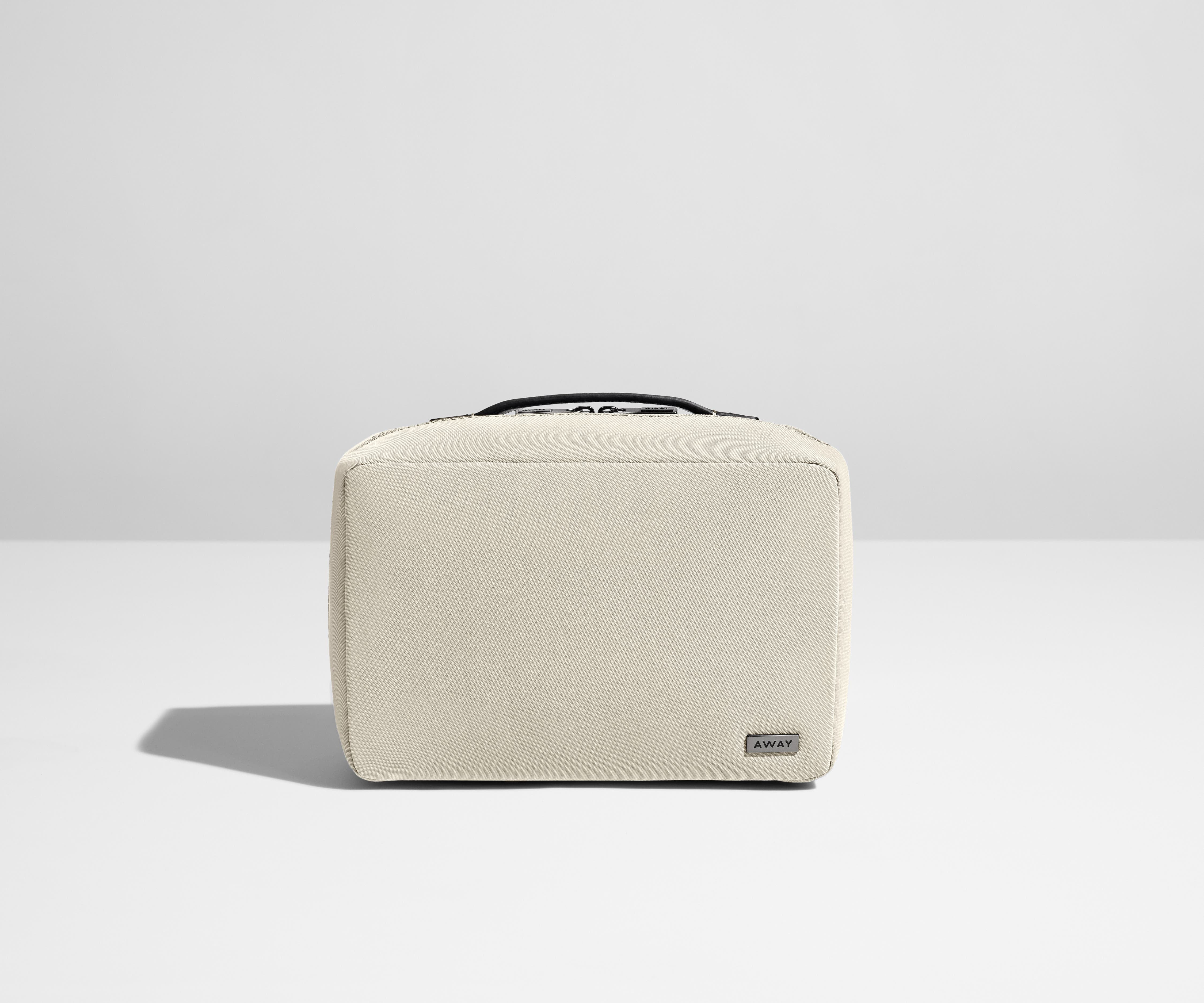 The Small Toiletry Bag | Salt White